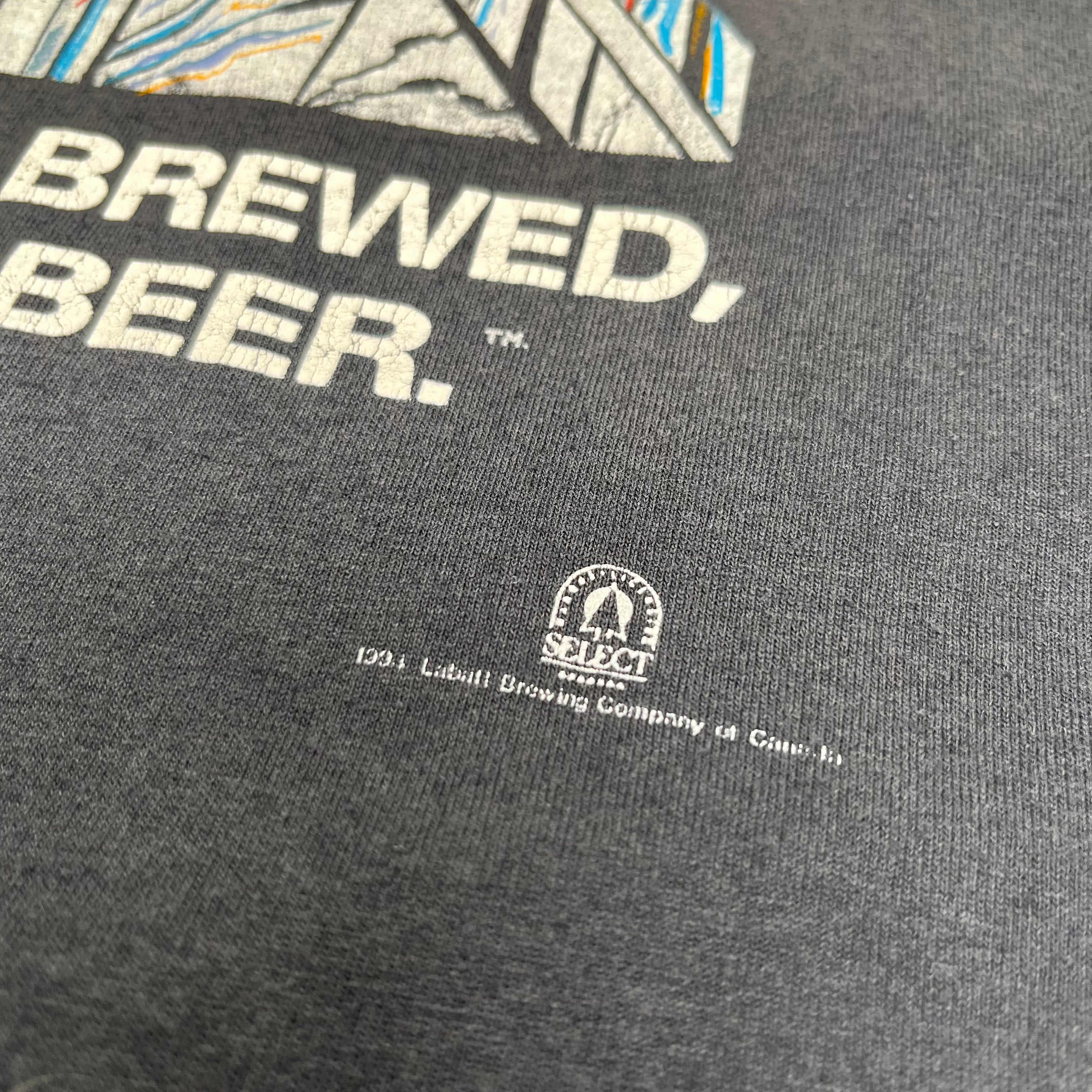 Vintage Labatt Ice Beer Graphic Tee XL
