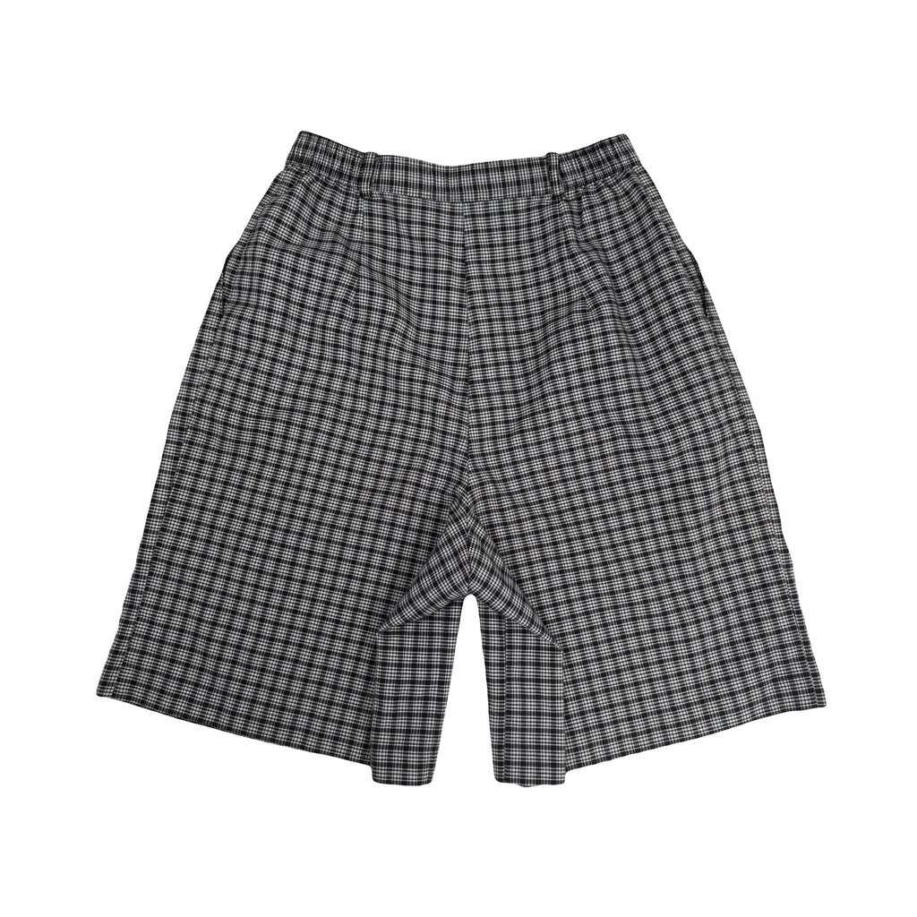 Vintage Tradition Plaid Pleated Baggy Shorts Women's 12