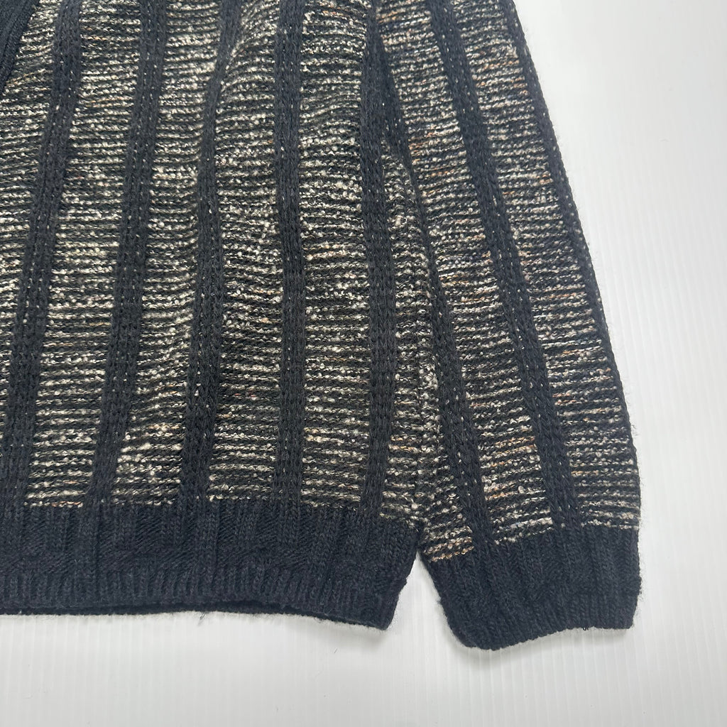 Vintage Christopher Rand Patterned Cardigan Sweater S
