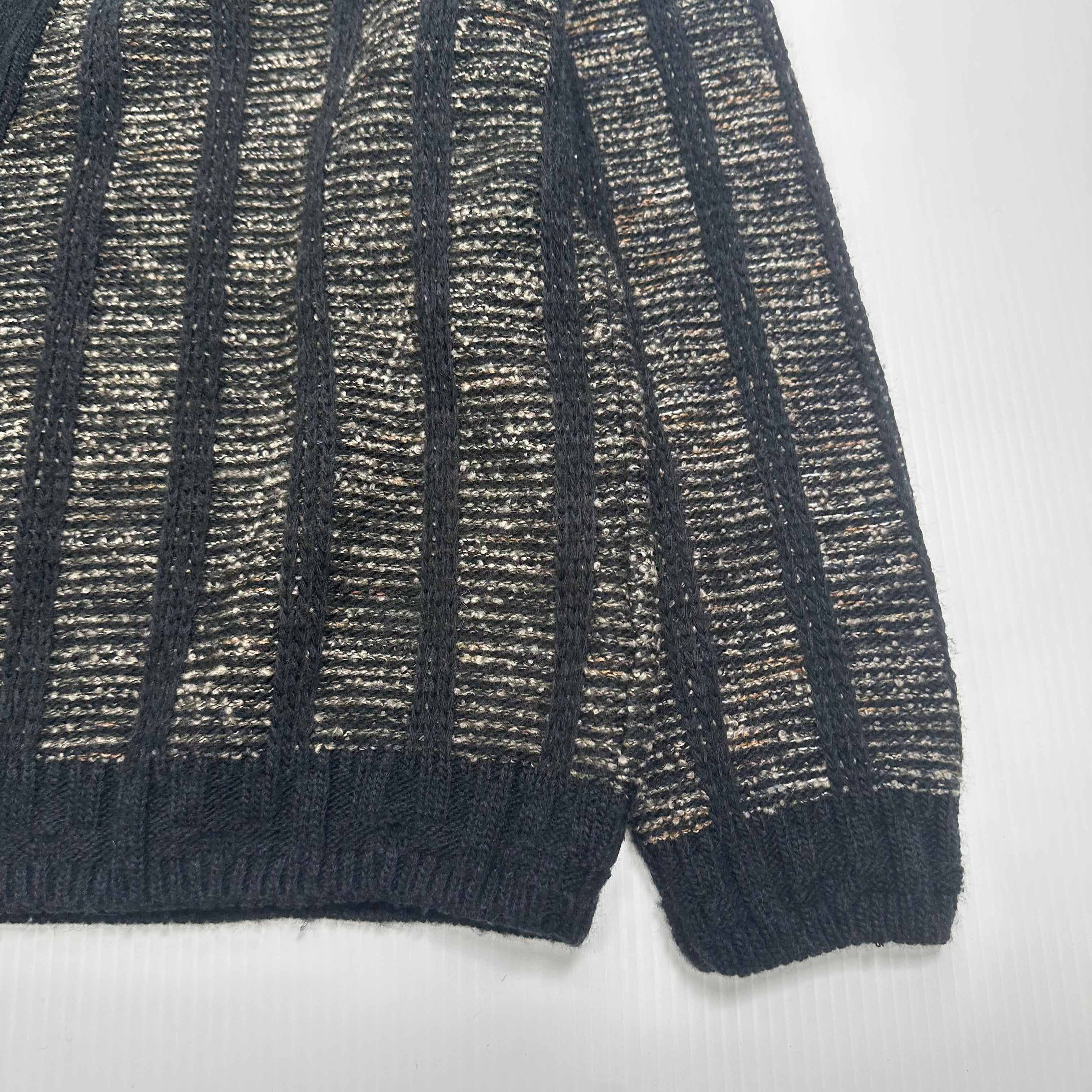 Vintage Christopher Rand Patterned Cardigan Sweater S