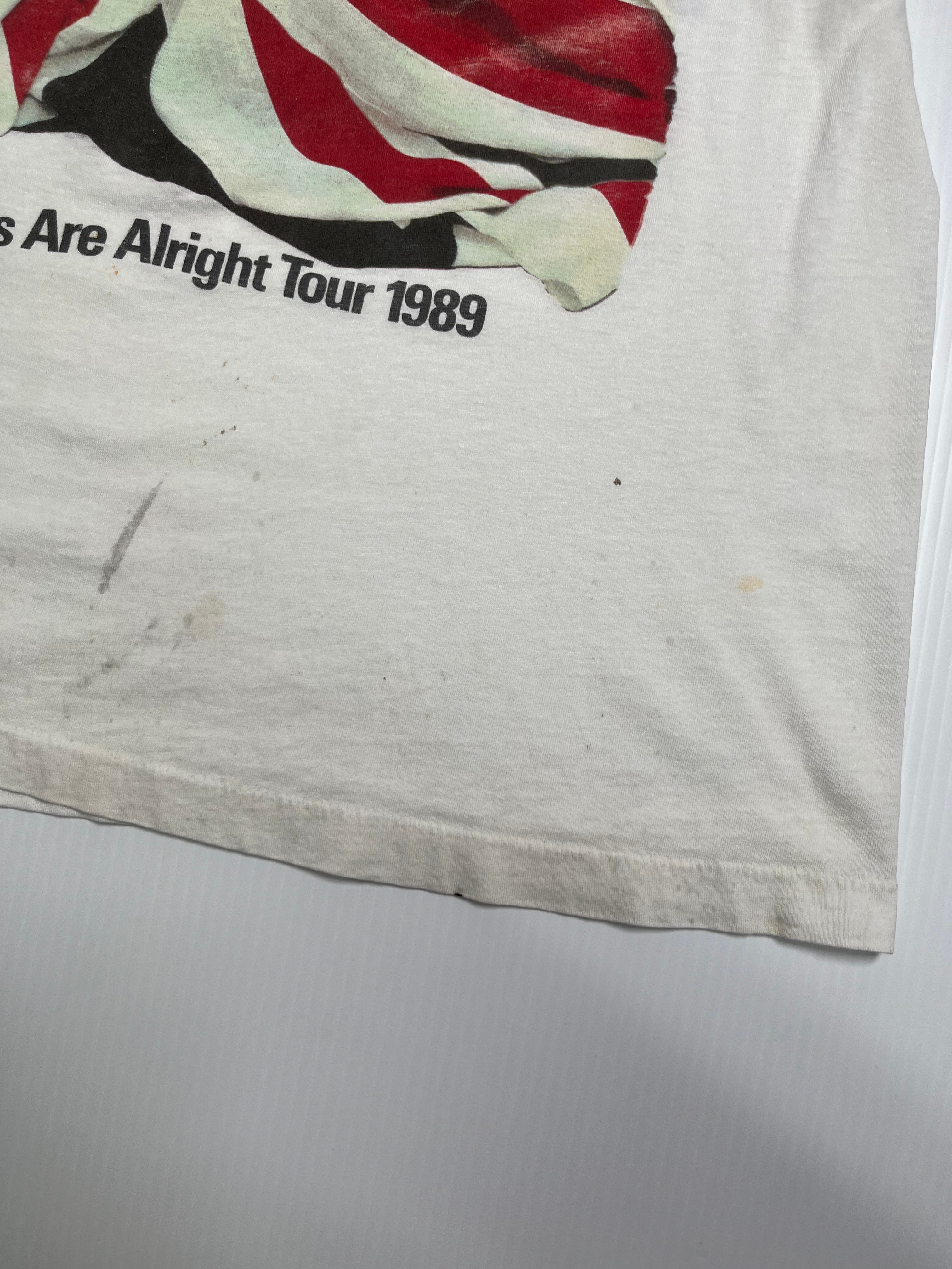 1989 The Who The Kids Are Alright Tour Tee L