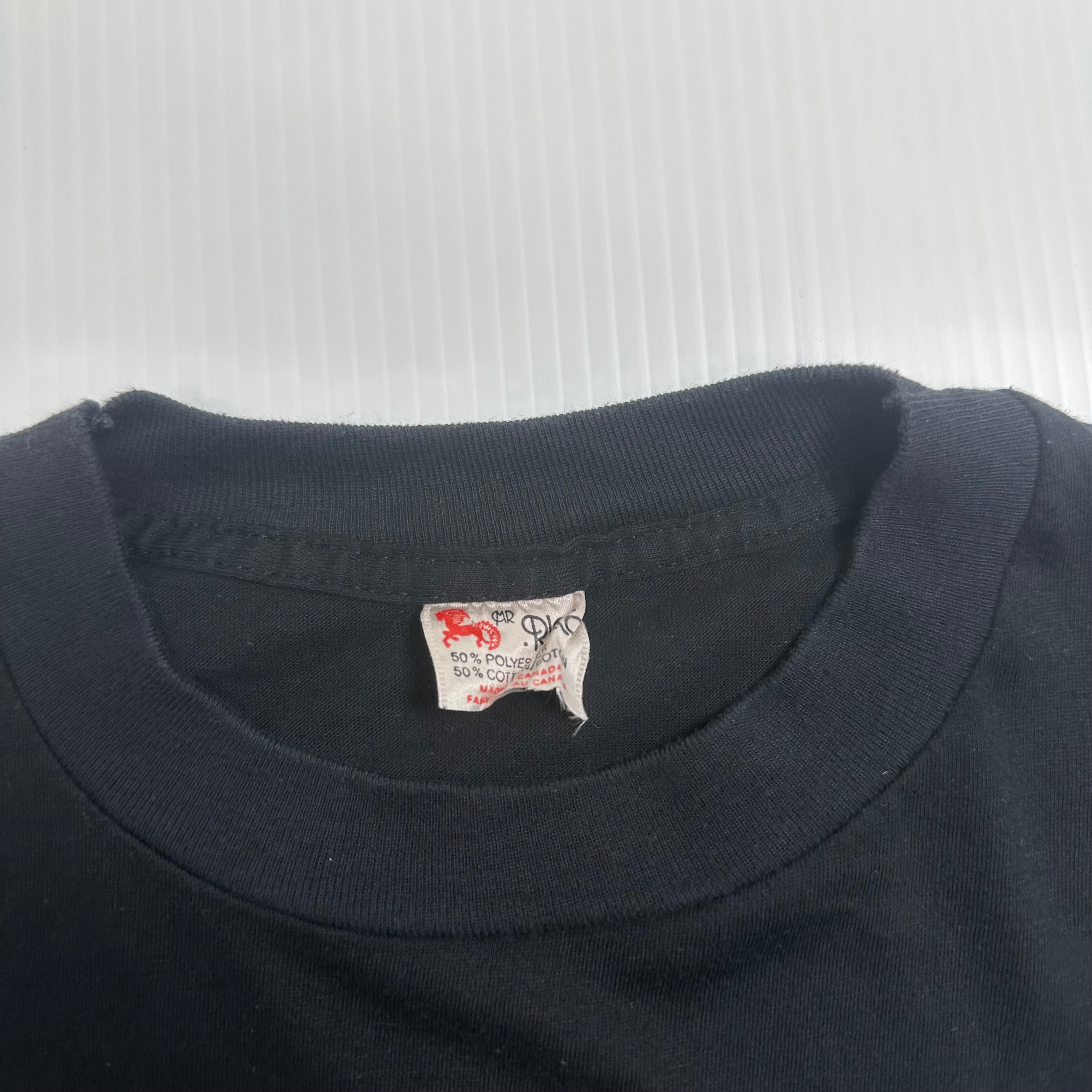 Vintage Canadian Wildlife Federation Orca Whale Tee L
