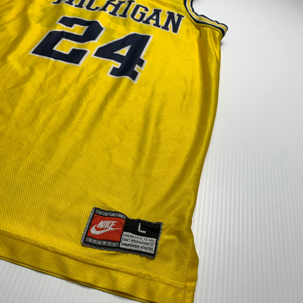 90s Michigan Nike Jersey L