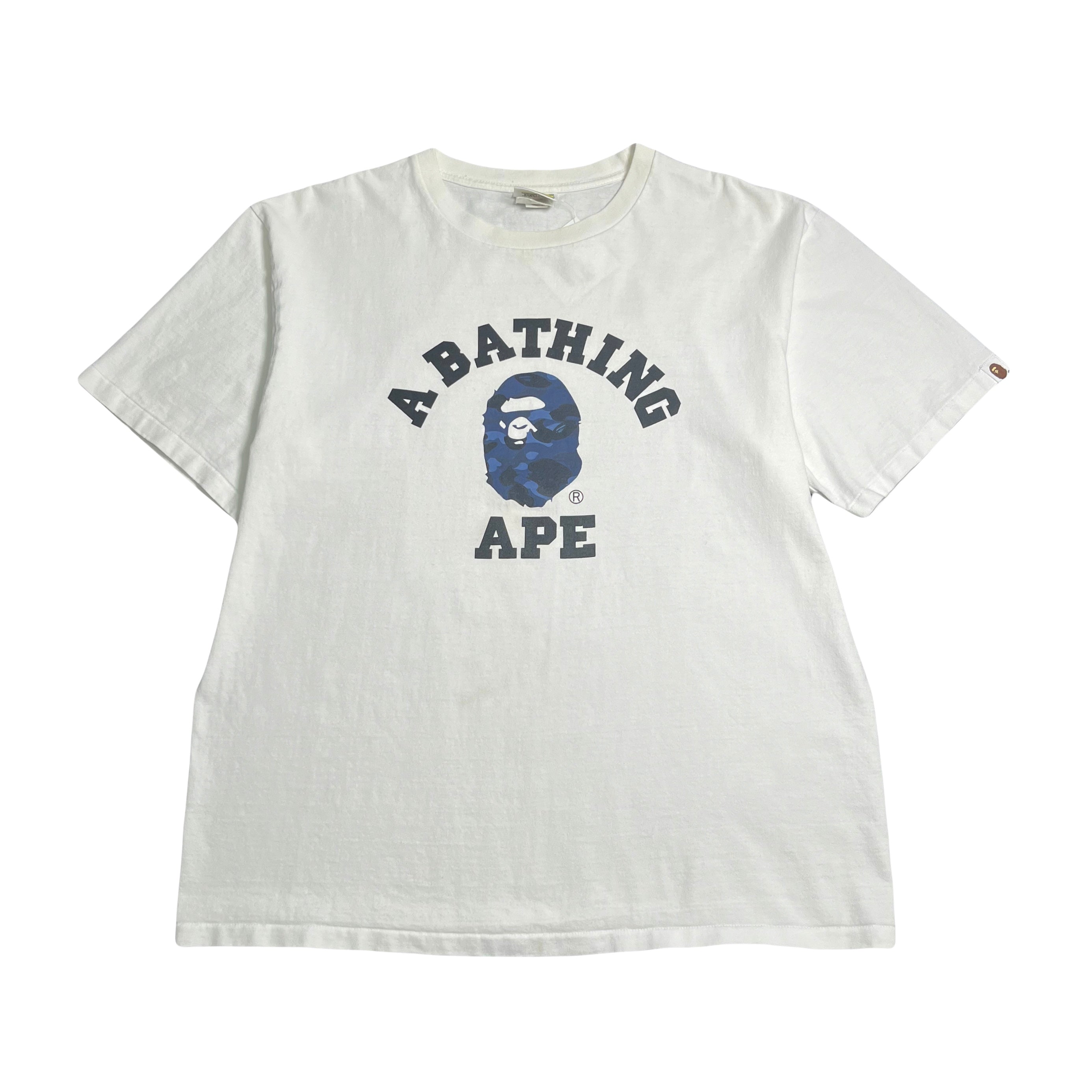 A Bathing Ape Camo Head Tee XL