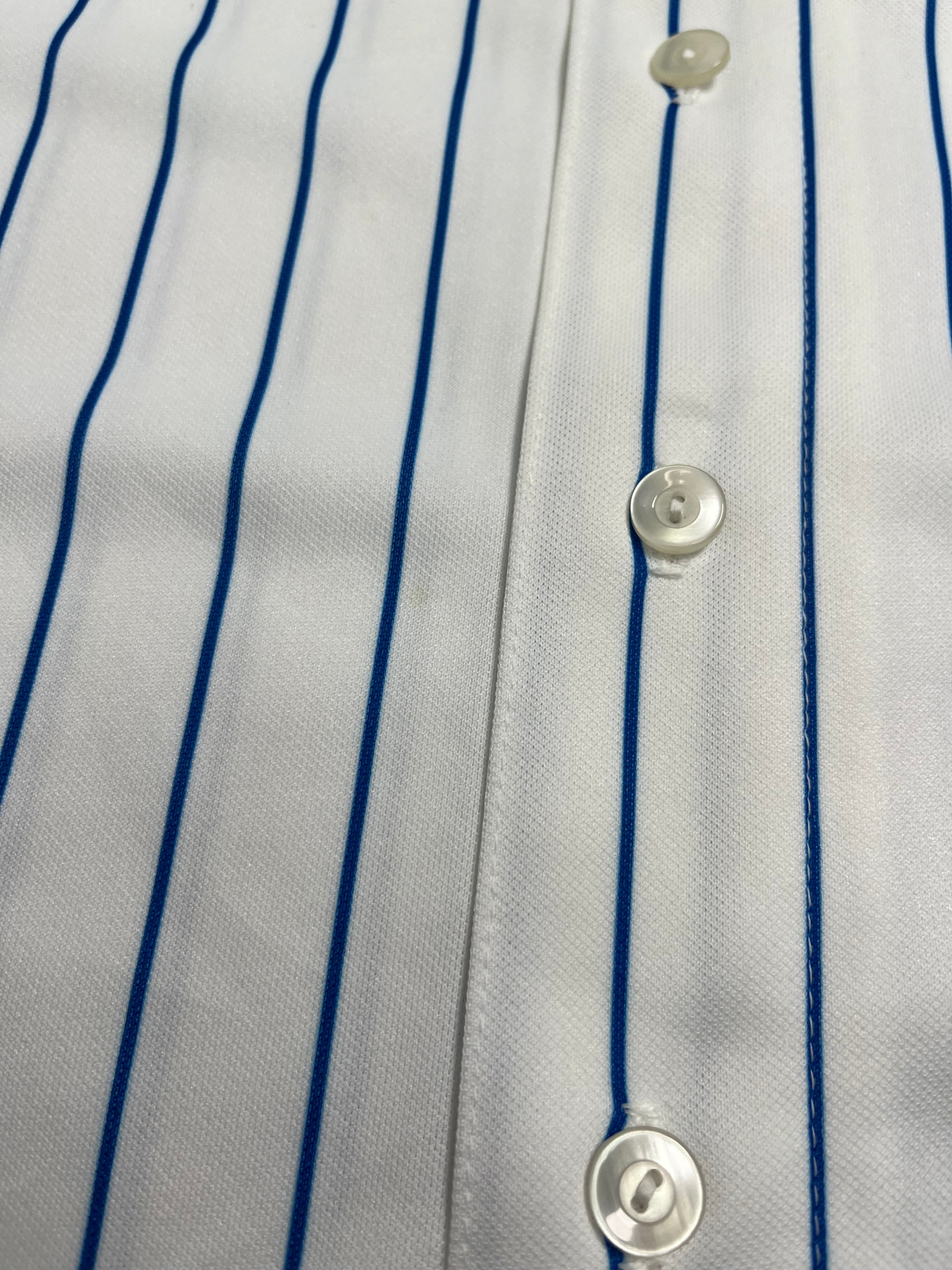 Chicago Cubs Fukudome #1 Striped Baseball Jersey M