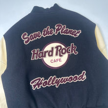 Load image into Gallery viewer, Vintage Hard Rock Cafe Hollywood Varsity Jacket M
