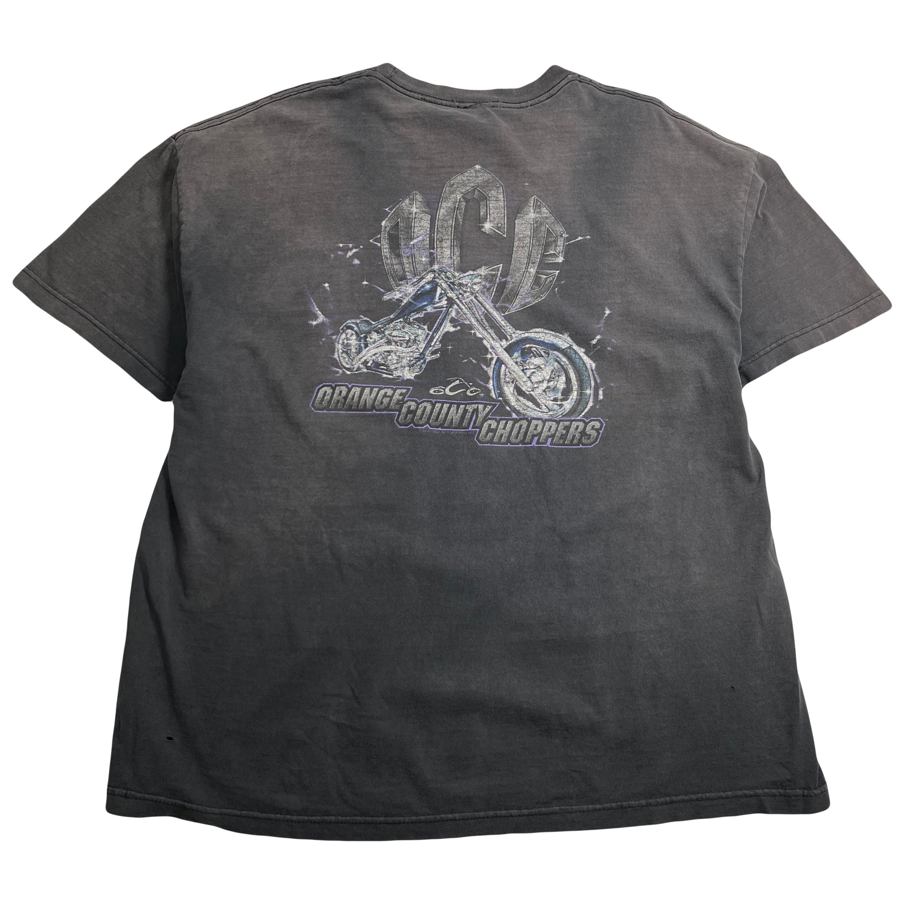 2001 Orange County Choppers Distressed Tee XL