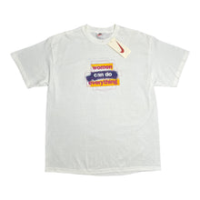 Load image into Gallery viewer, 90s Deadstock Nike “Women Can Do Everything” Tee L
