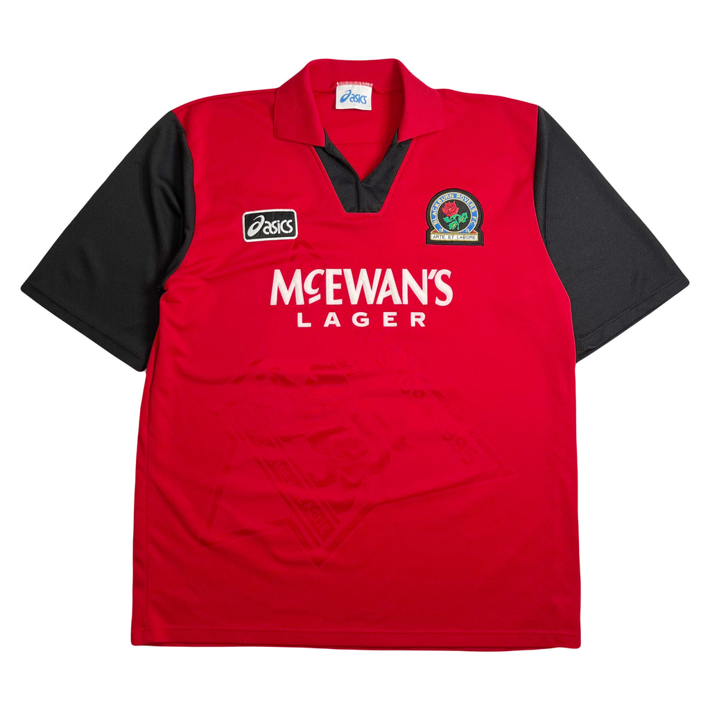 1995-96 Asics Blackburn Rovers Away Kit L