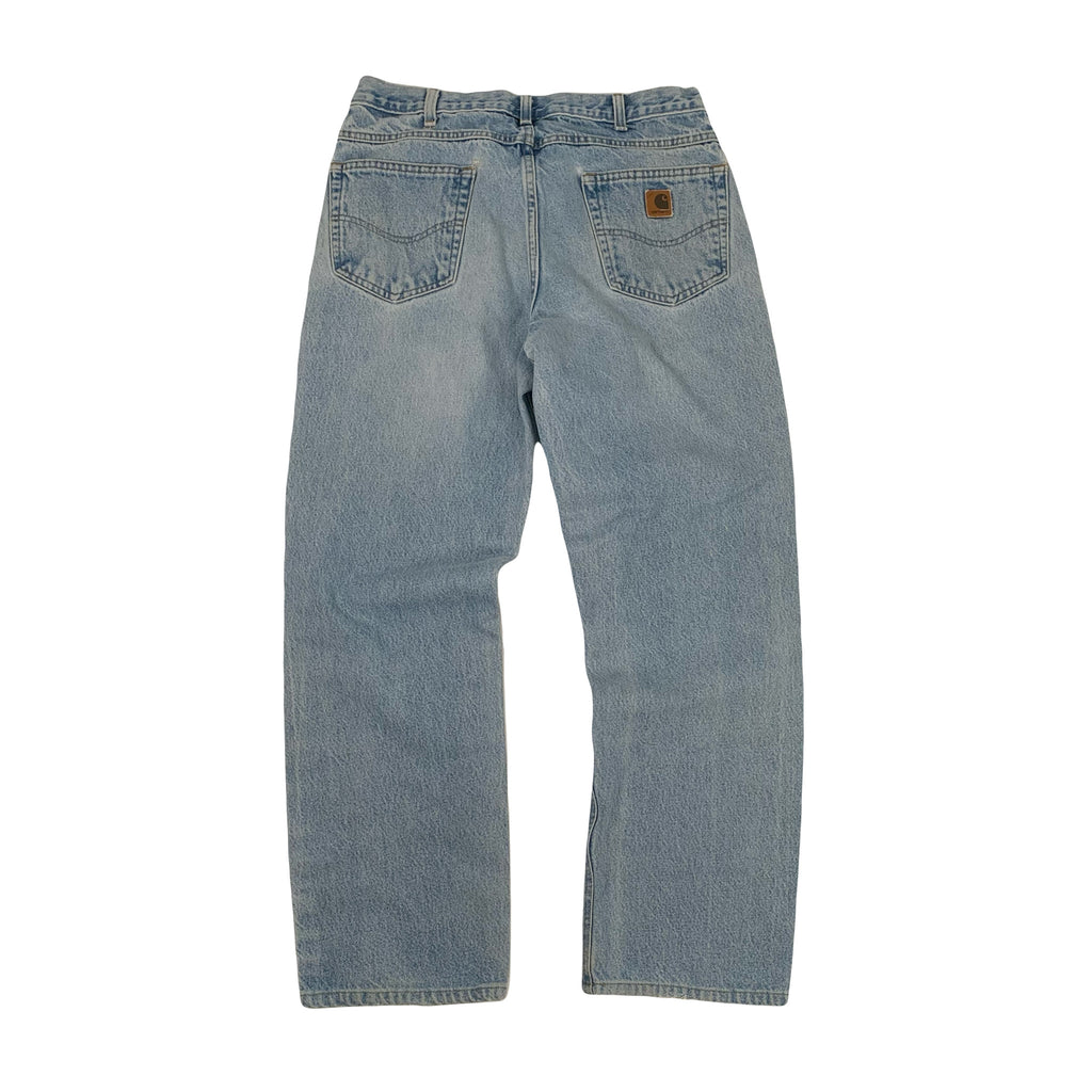 Vintage Carhartt Light Wash Carpenter Denim 36