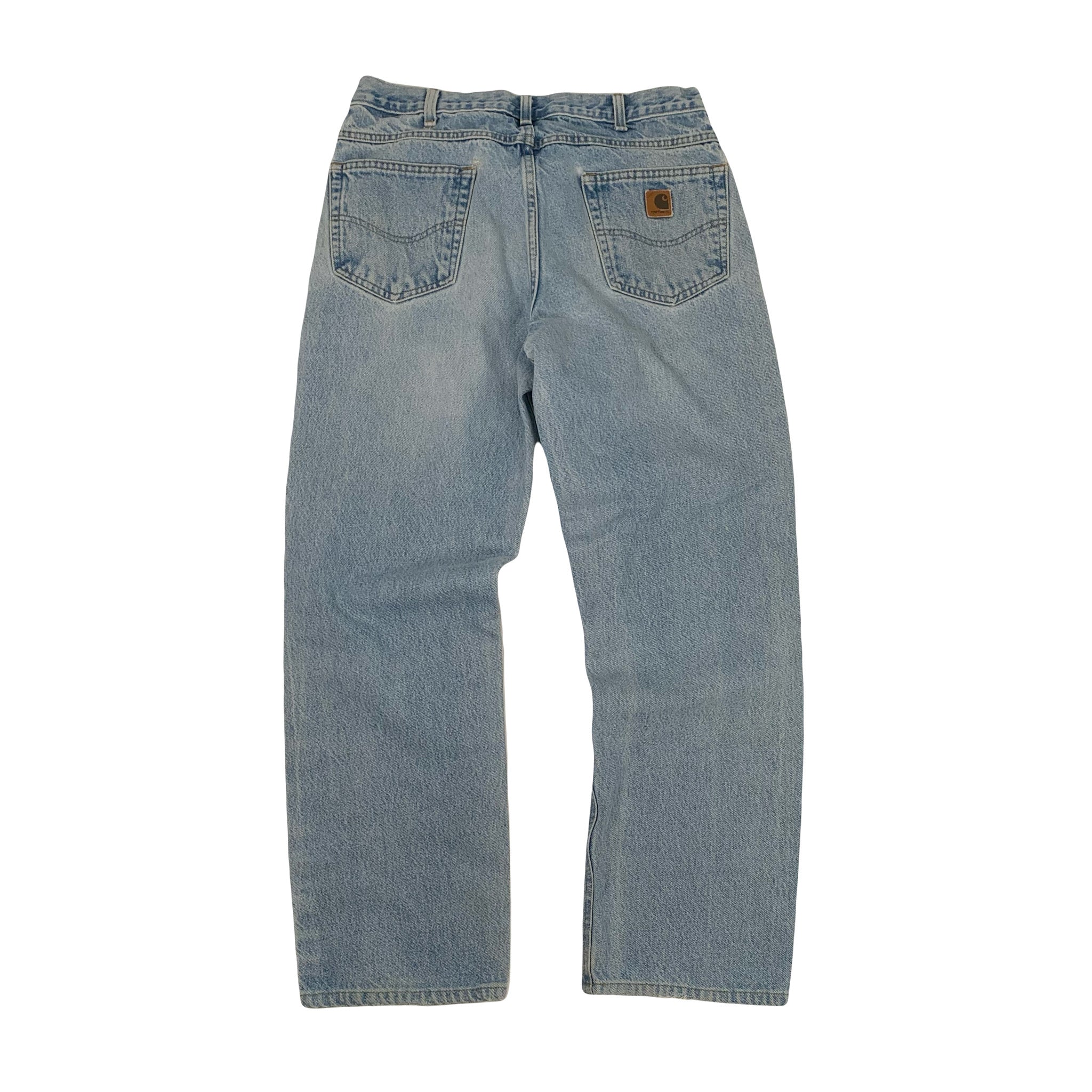 Vintage Carhartt Light Wash Carpenter Denim 36