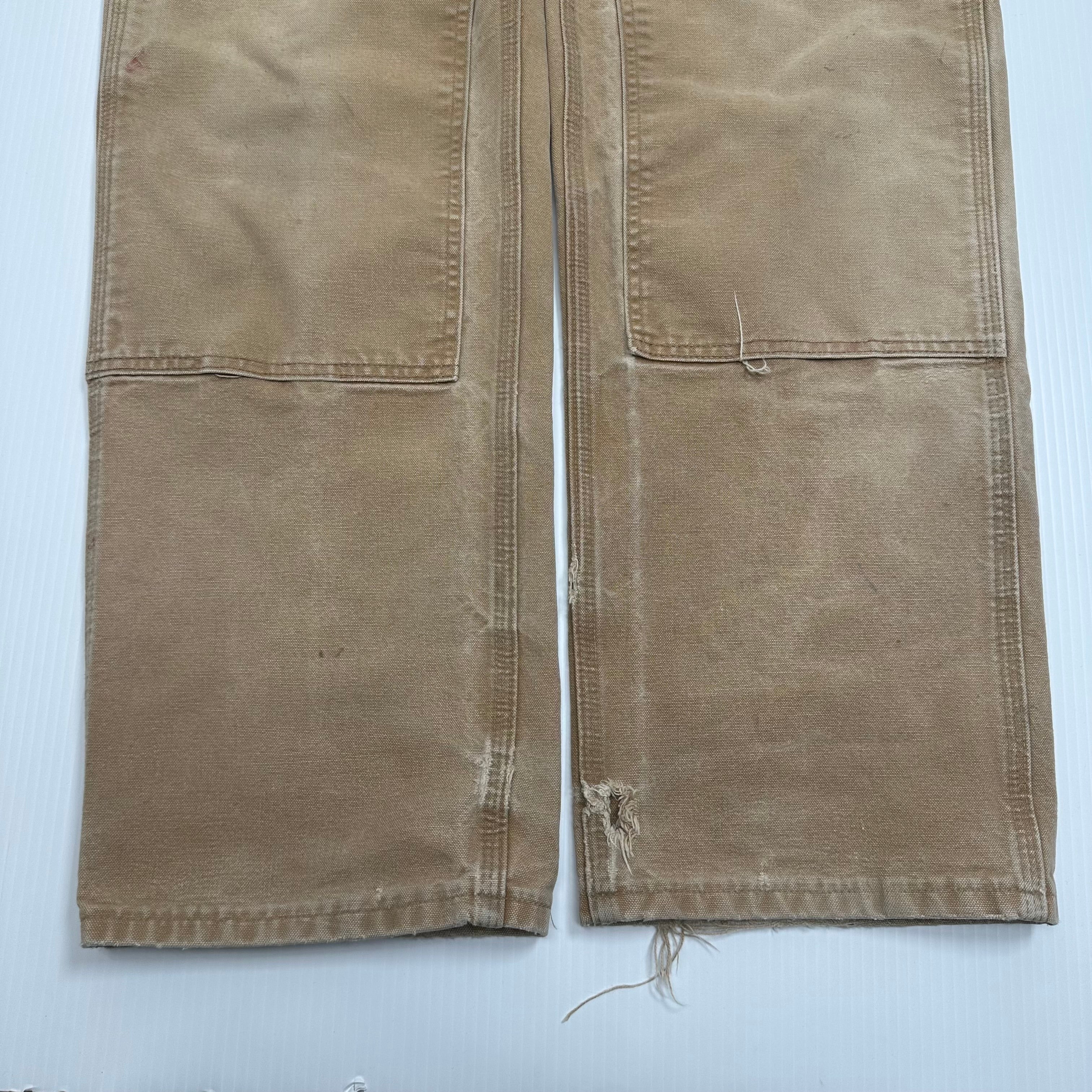 Vintage Carhartt Faded Double Knee Denim 36