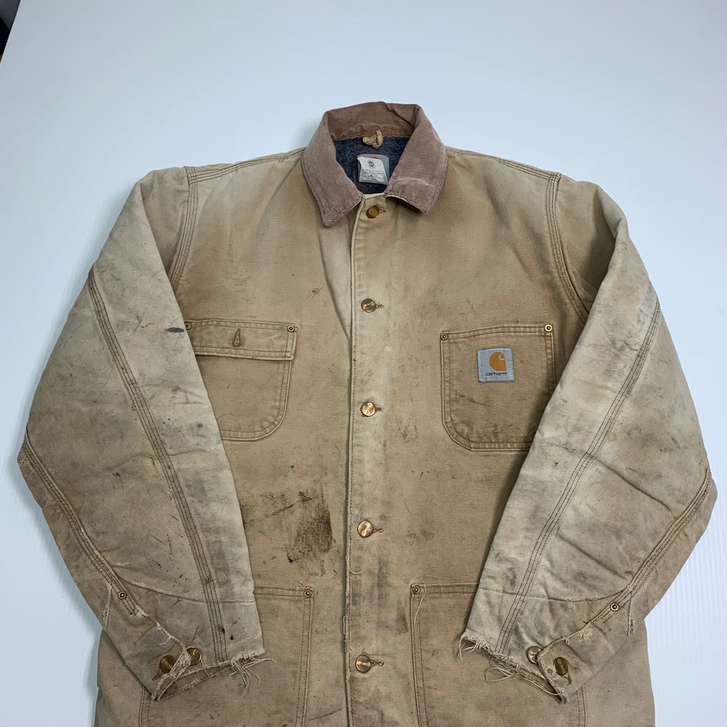 Carhartt Beige Chore Coat L