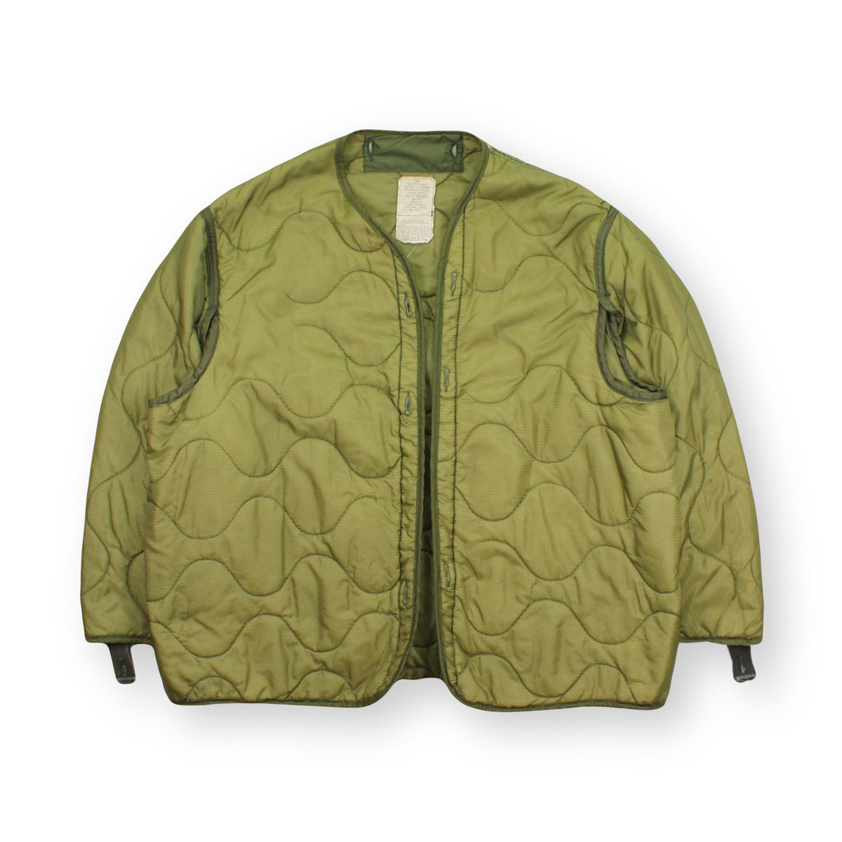 Vintage Military Liner Light Jacket L