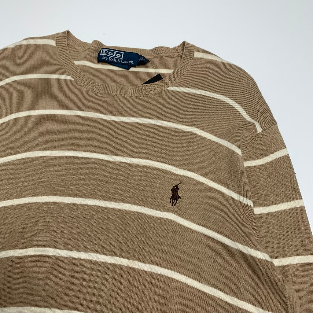 90s Polo RL Mocha Knit S