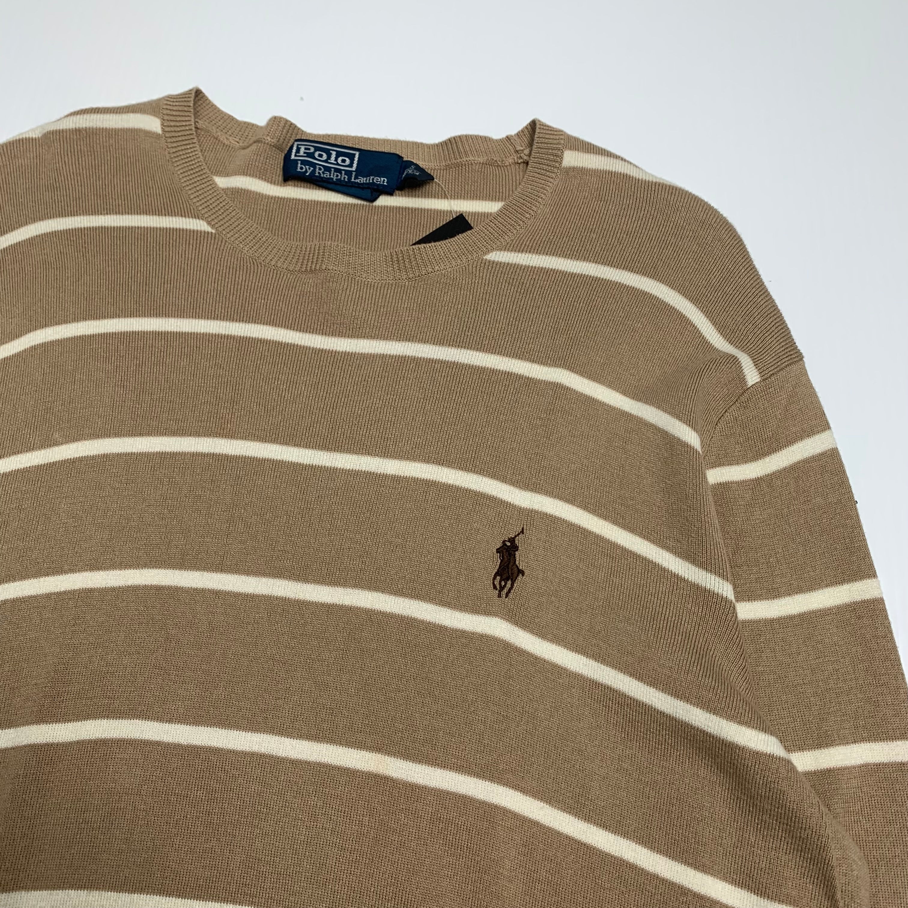 90s Polo RL Mocha Knit S