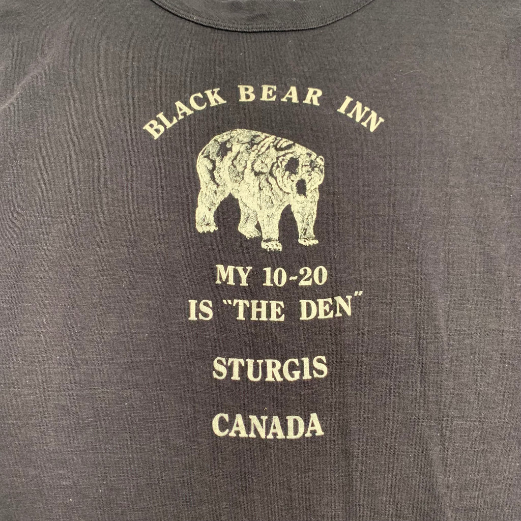 Vintage Black Bear Inn Sturgis Tee L