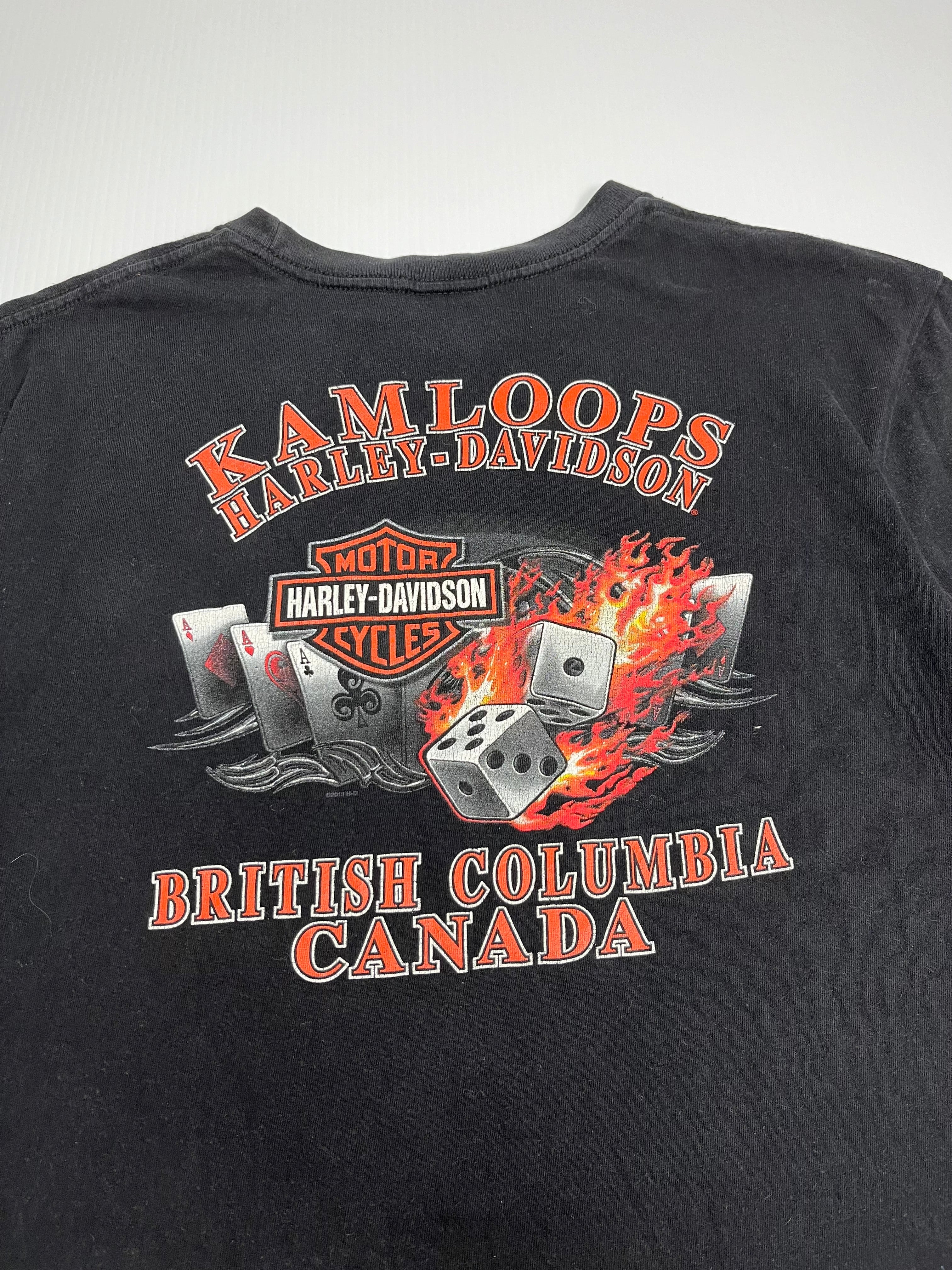 Harley Davidson Kamloops BC Tee L