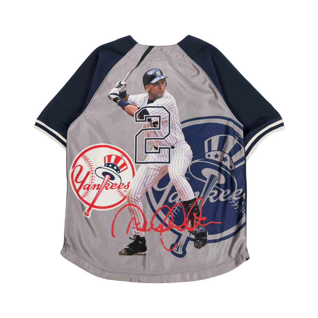 Vintage Majestic New York Yankees Derek Jeter Jersey Youth L