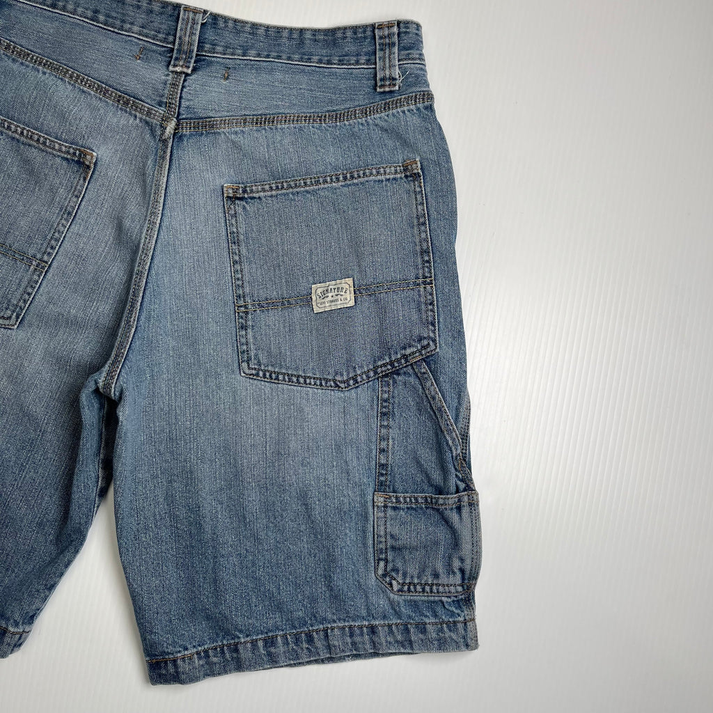 Levi's Carpenter Medium Wash Denim Shorts 32