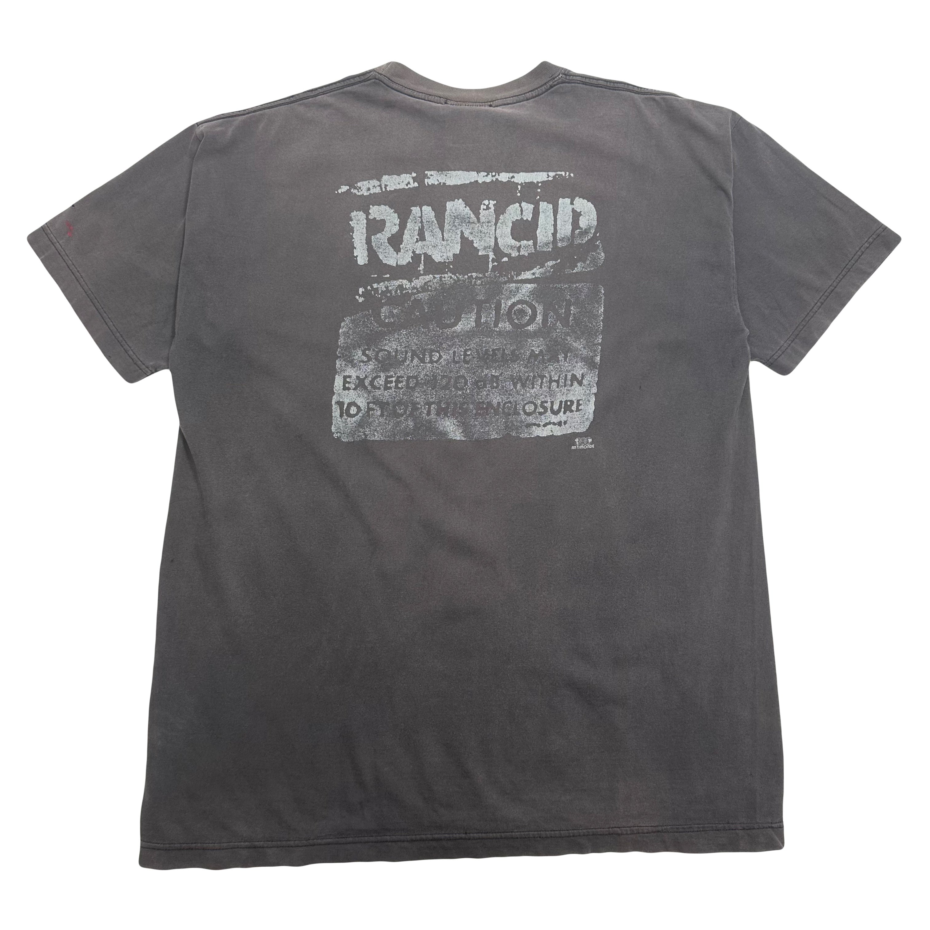 1996 Rancid Give 'Em The Boot Faded Tee XL