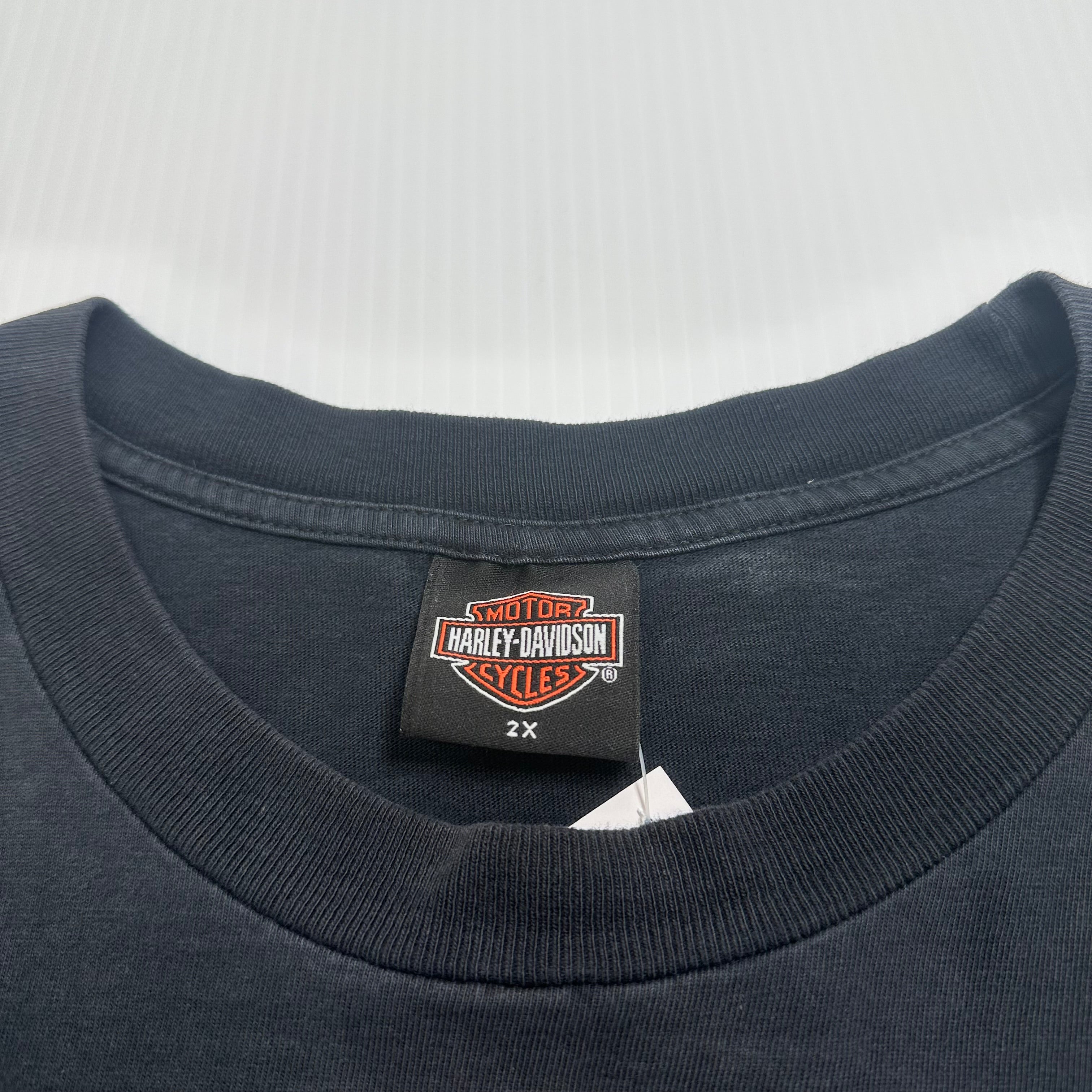 2004 Harley Davidson Medicine Hat Eagle Tee XXL