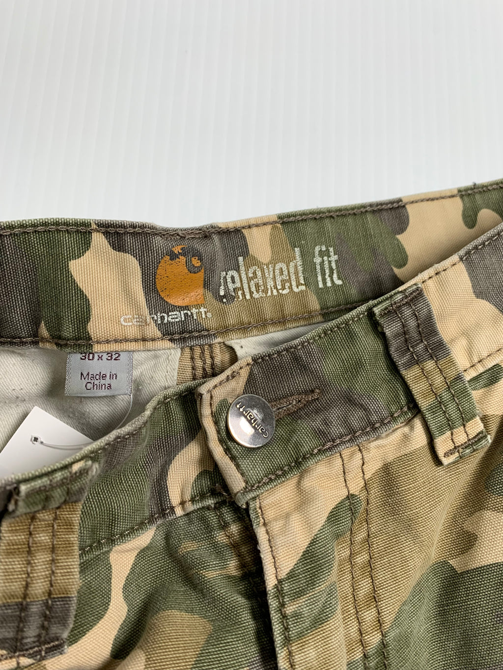 Carhartt Camouflage Cargo Denim 29