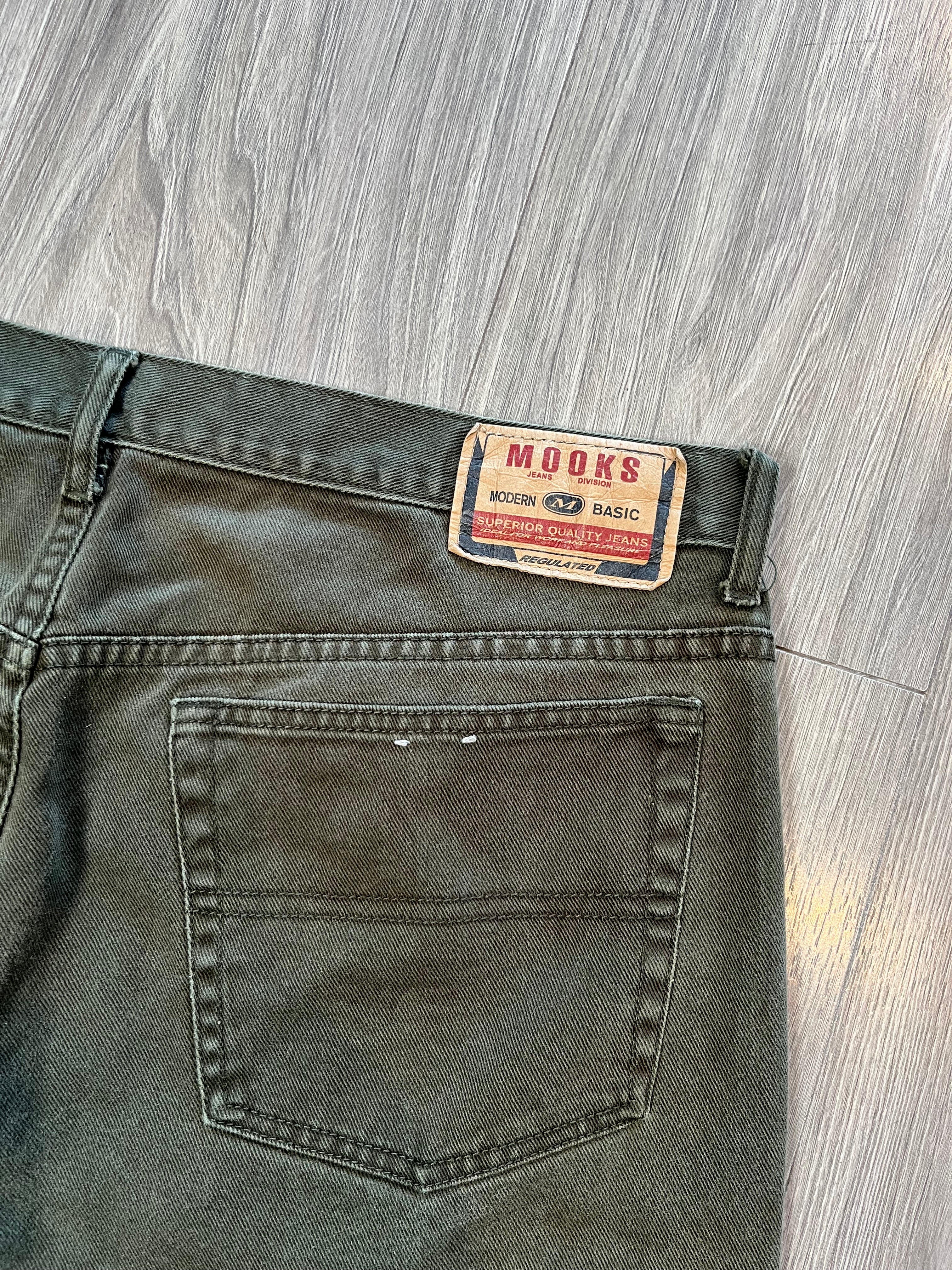 Vintage Mooks Baggy Denim Pants 38