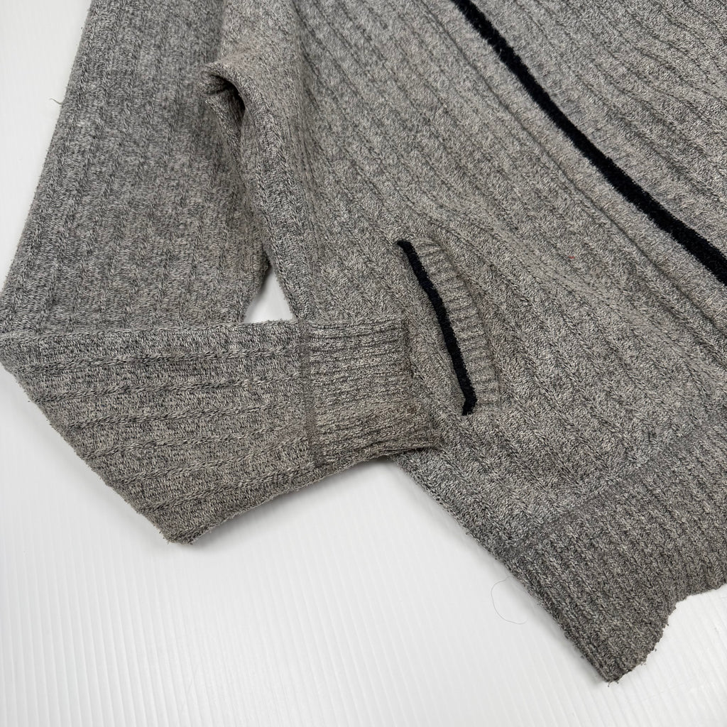 Sergio Louis Plaid Lined Full Zip Sweater L