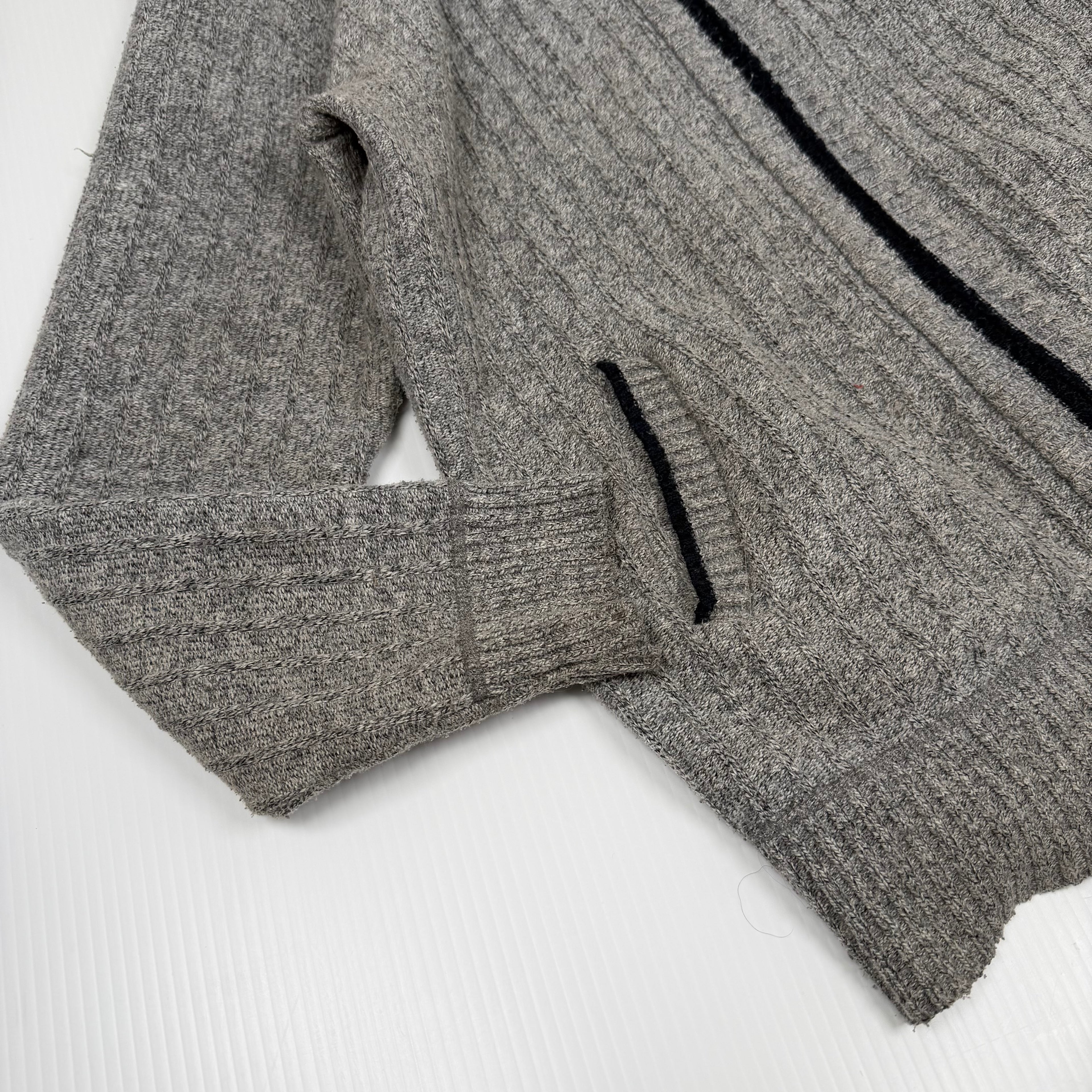 Sergio Louis Plaid Lined Full Zip Sweater L