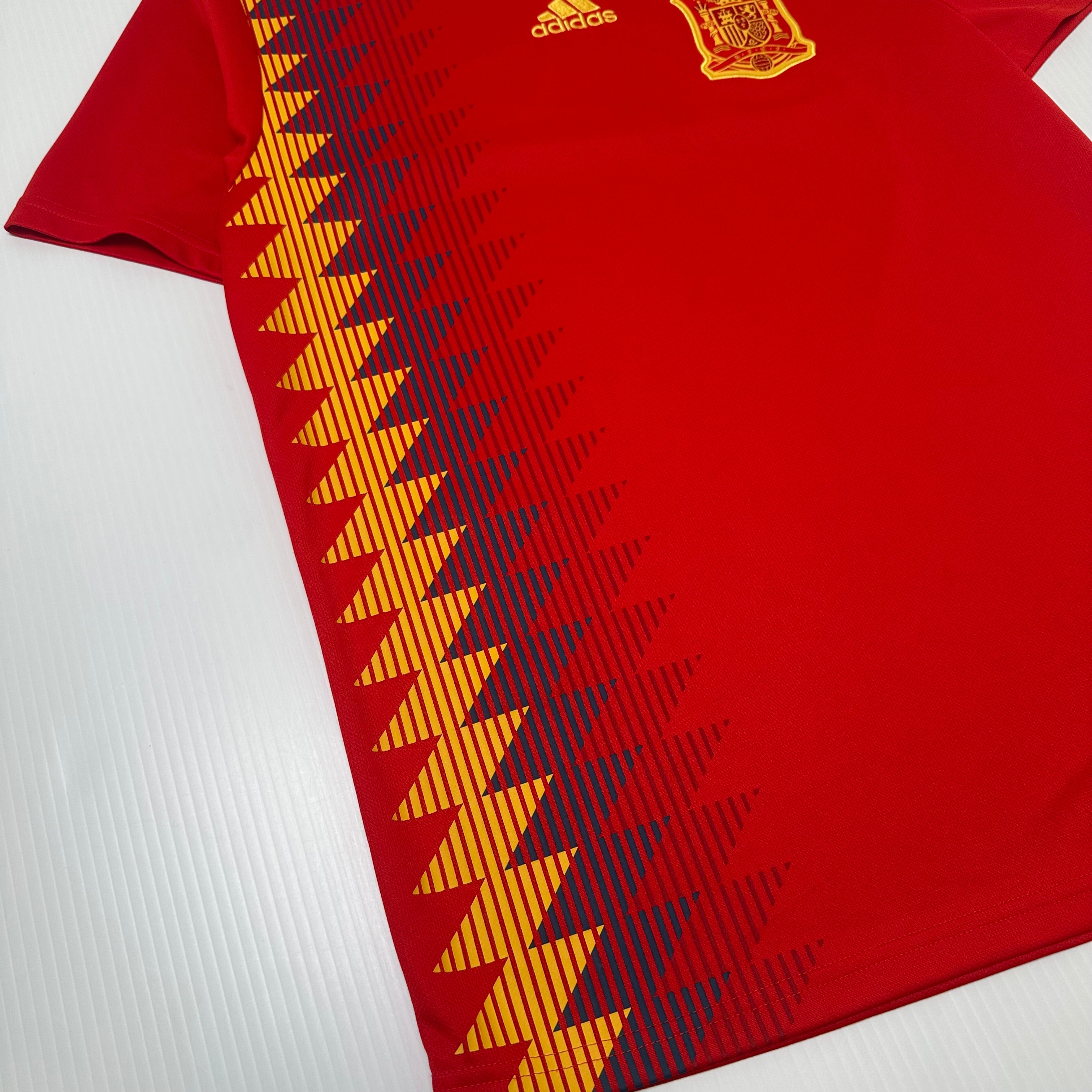 2018 Adidas Spain Home Kit S