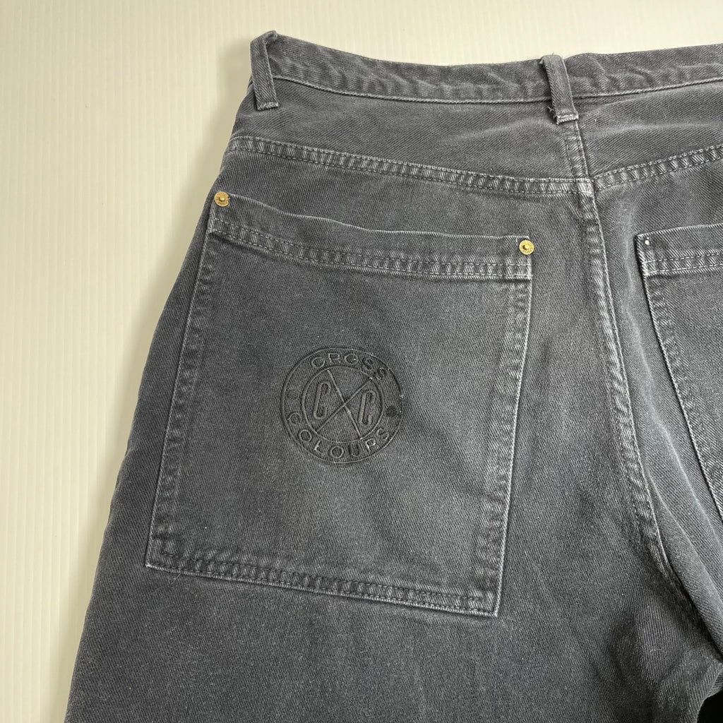 Vintage Cross Colours Baggy Denim Shorts 34