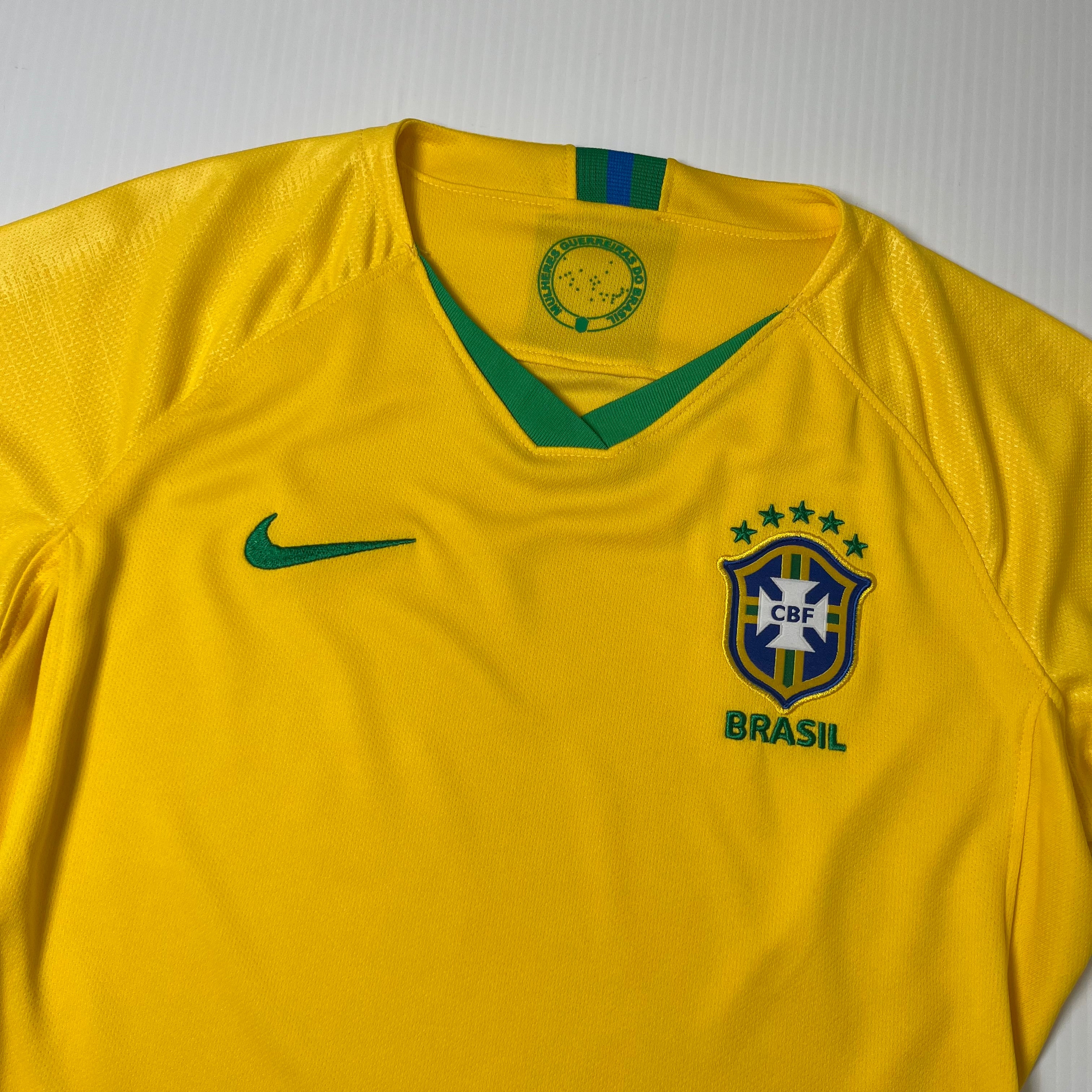 2019 Nike Brazil International Home Women's Kit S