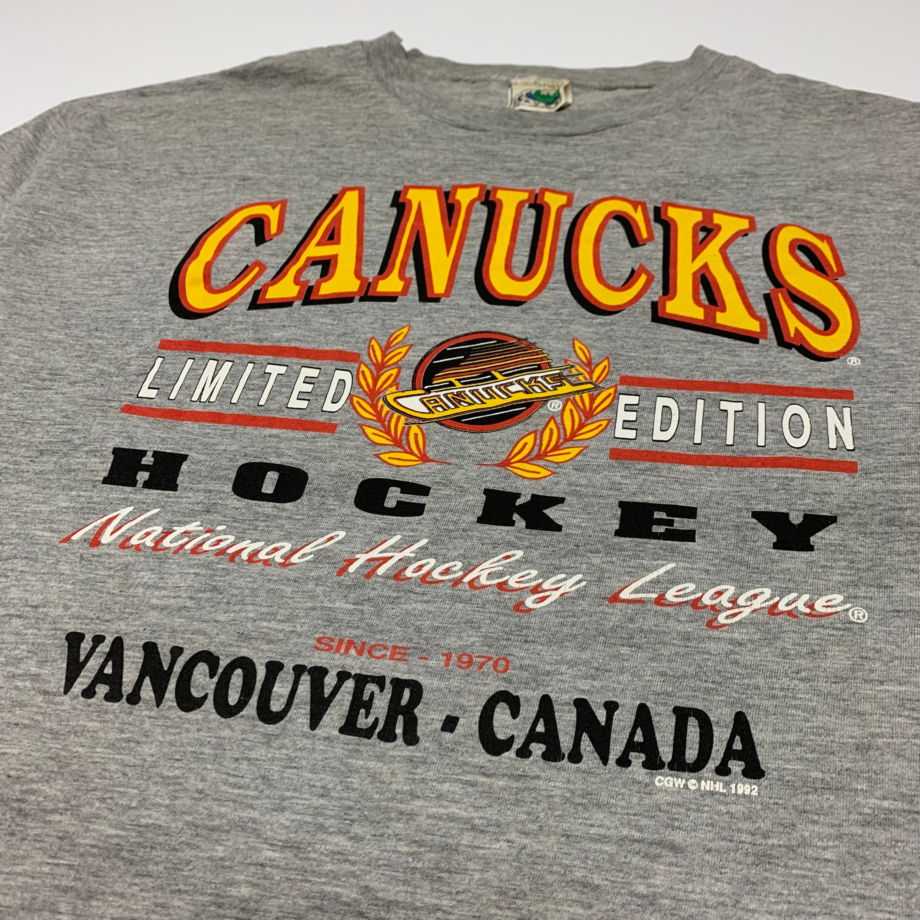 92’ Canucks Tee L