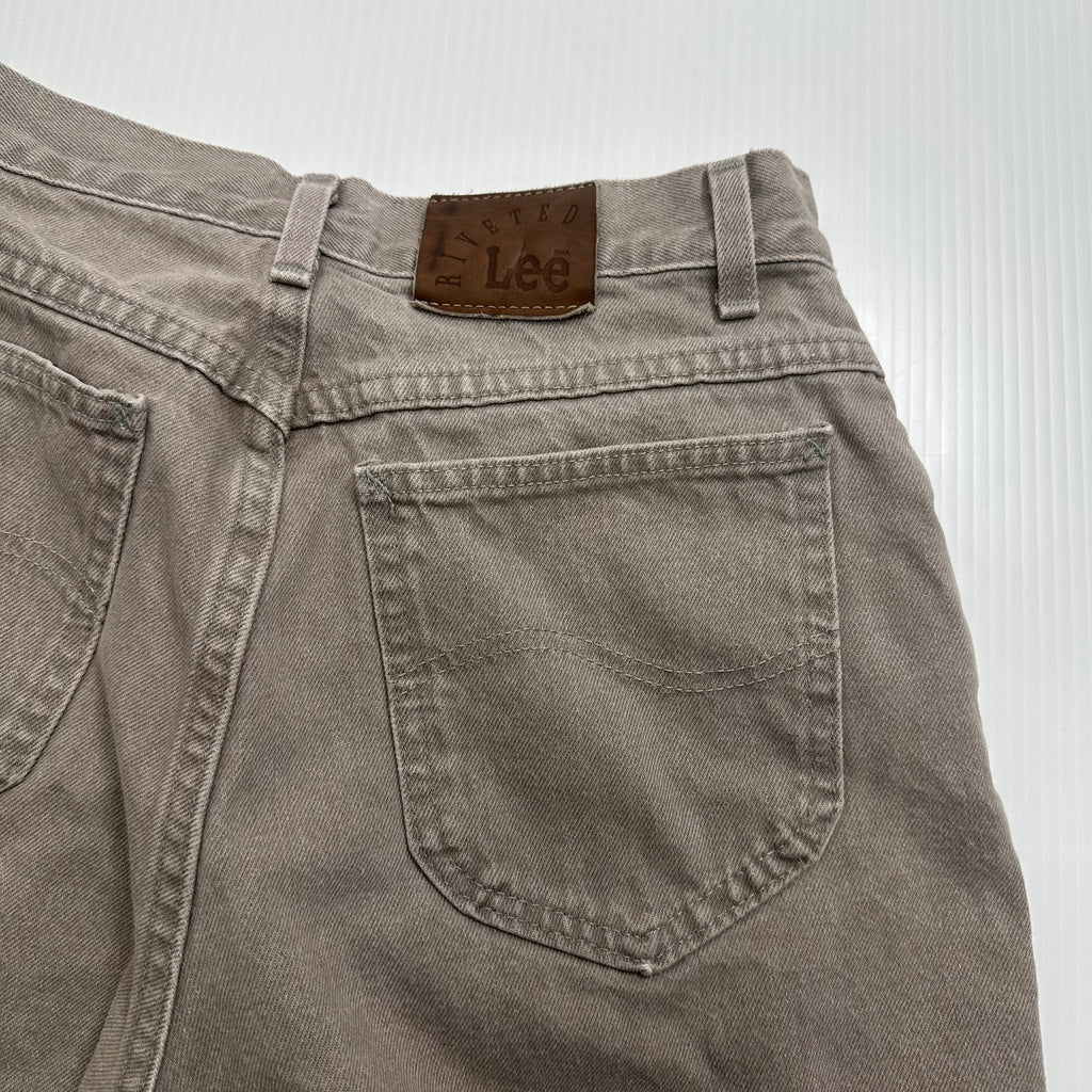 Vintage Lee Riveted Denim Shorts Women's 10
