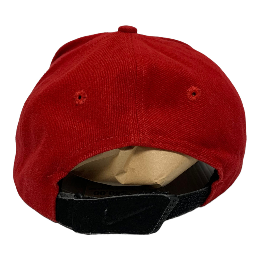 90s Nike Red/Black Swoosh Hat