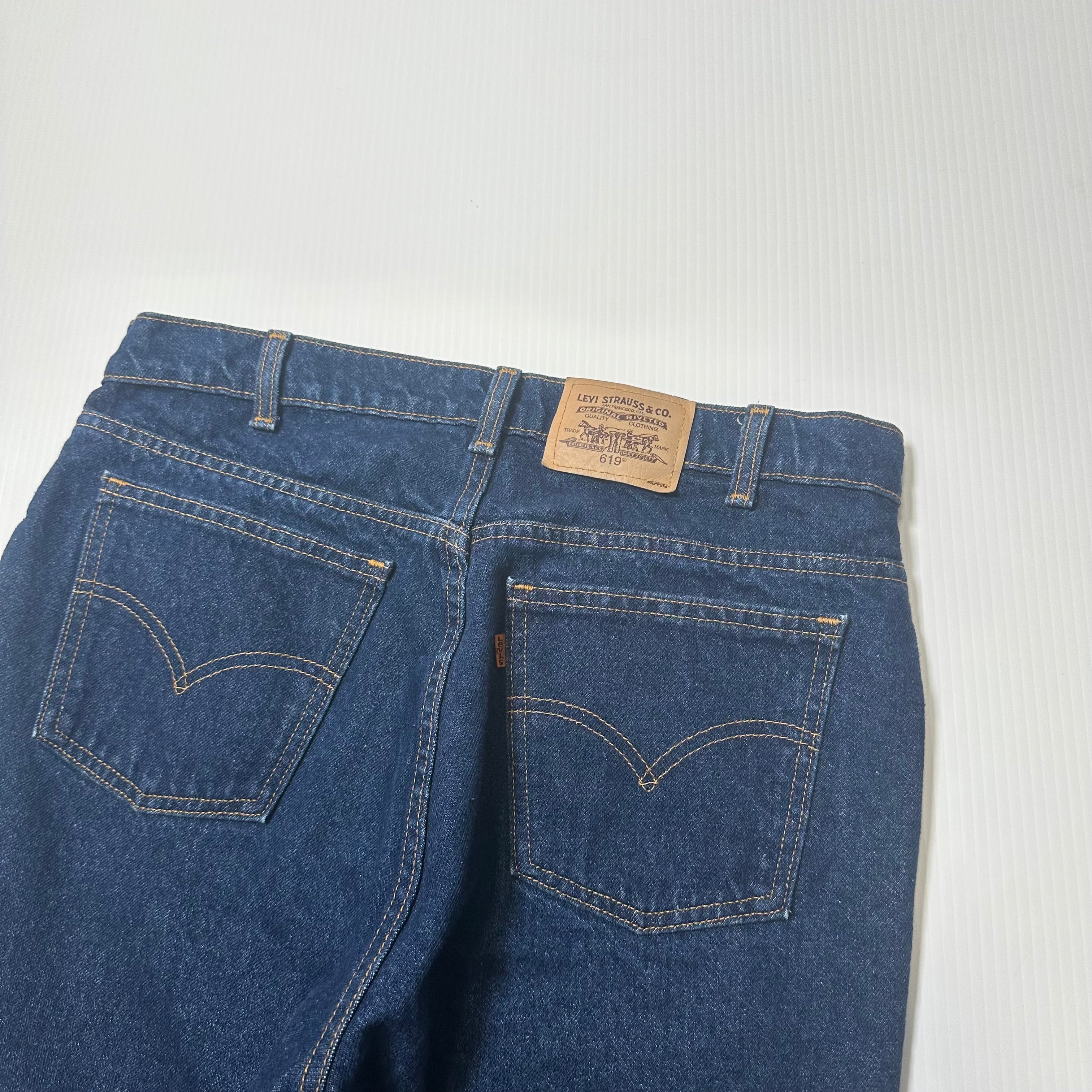 Vintage Levi's 619 Orange Tab Denim 36