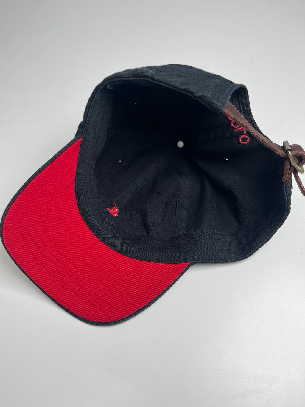 Vintage Polo Ralph Lauren Leather Strap Hat
