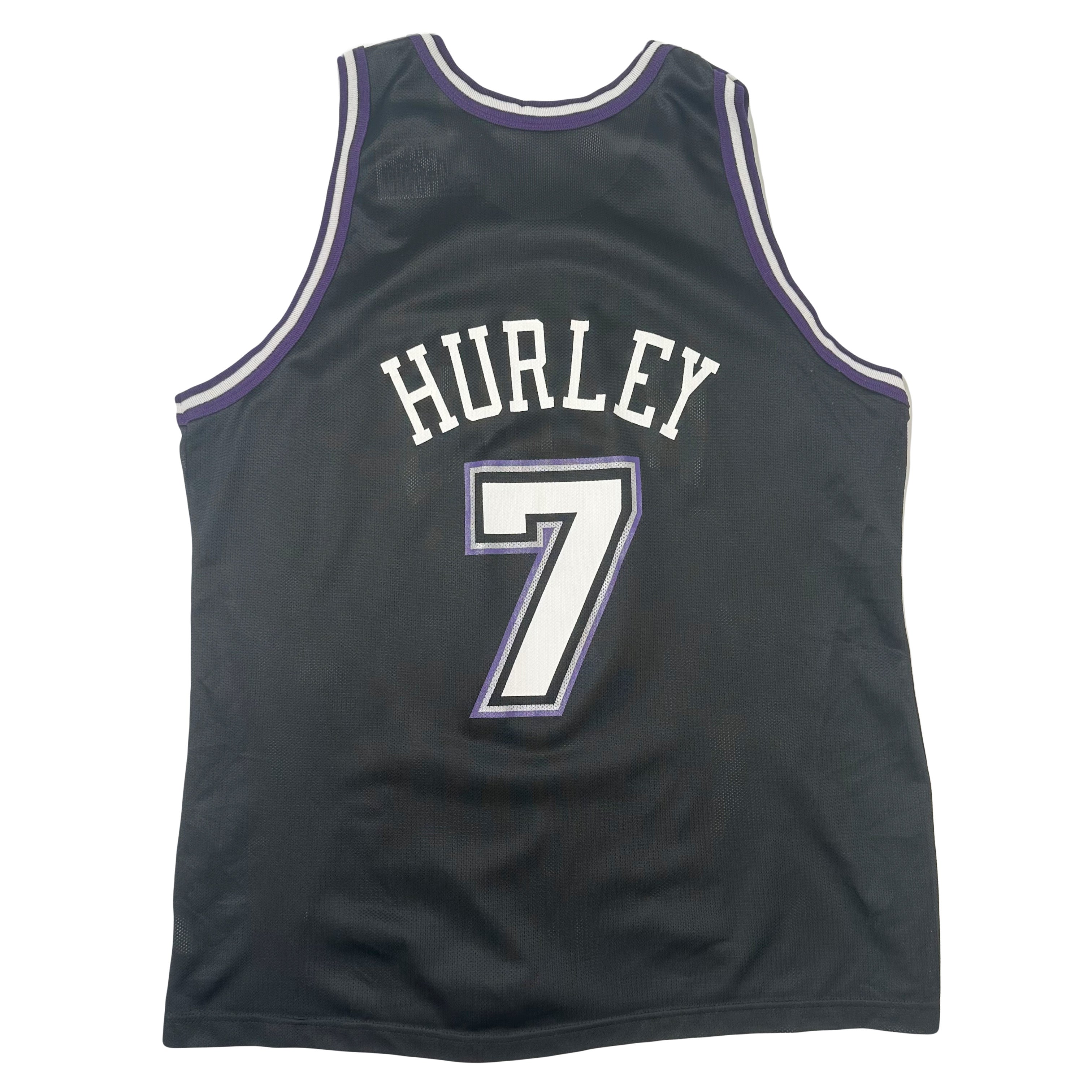 Vintage Champion Sacramento Kings Hurley #7 Jersey 48