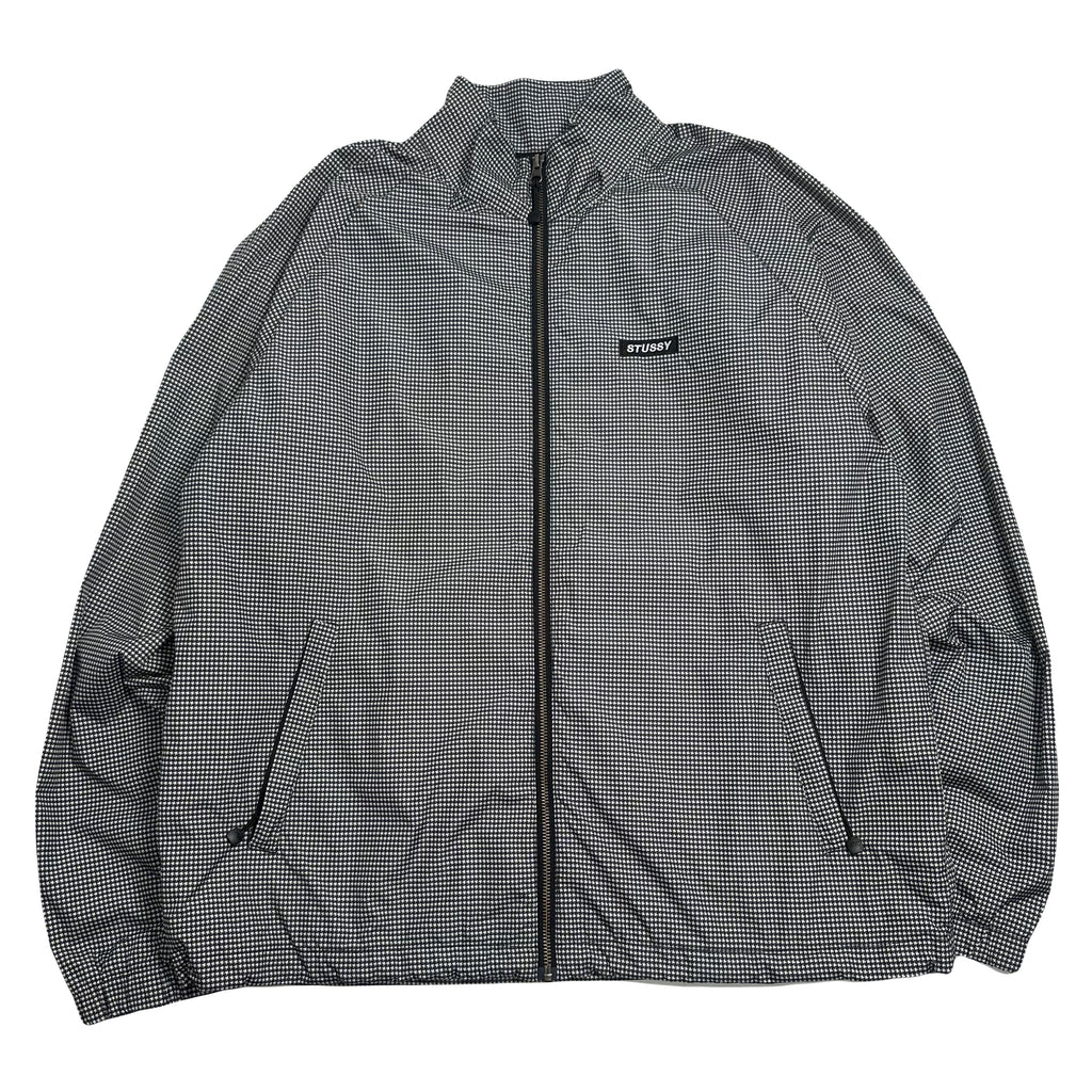 Stüssy Houndstooth Windbreaker Jacket L
