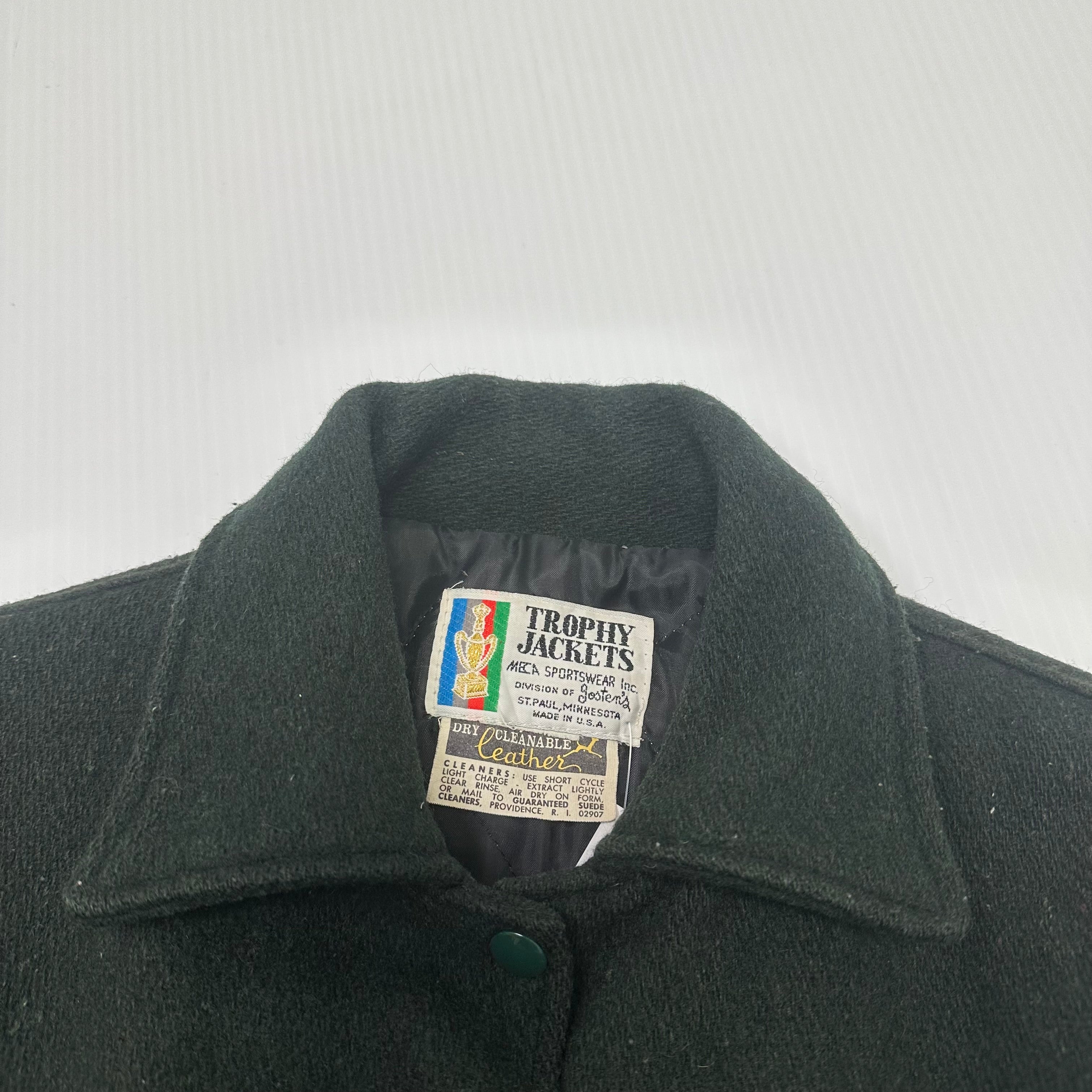 Vintage University Of Alaska Varsity Jacket S