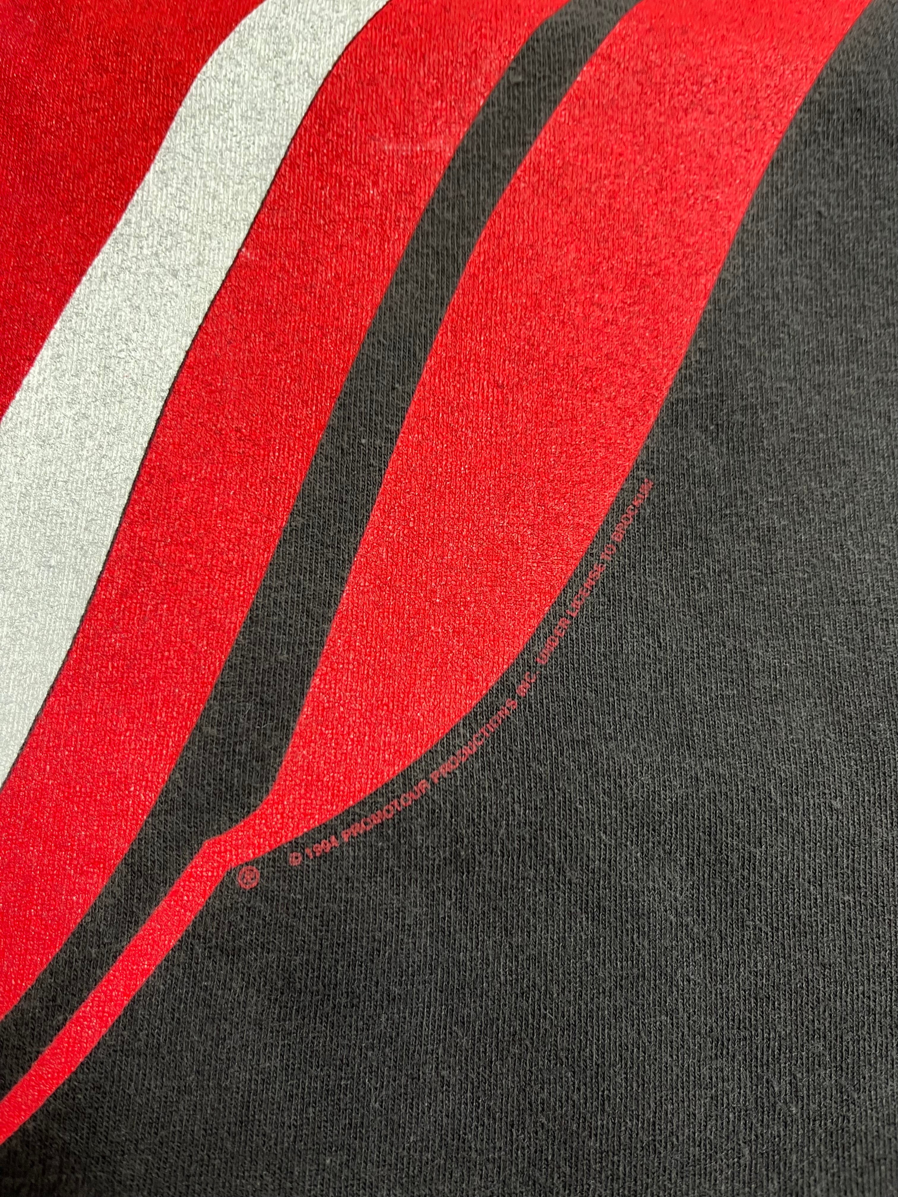 1994 Rolling Stones Voodoo Lounge Band Tee XL