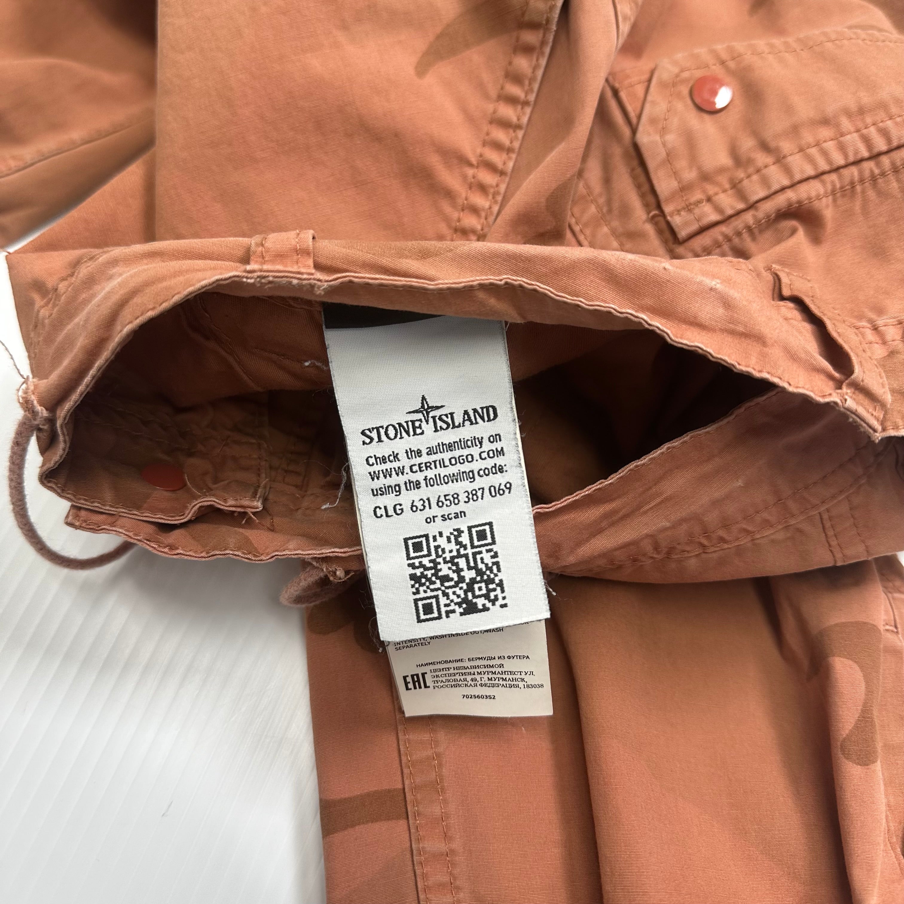 Stone Island x Supreme Camo Cargo Pants 31