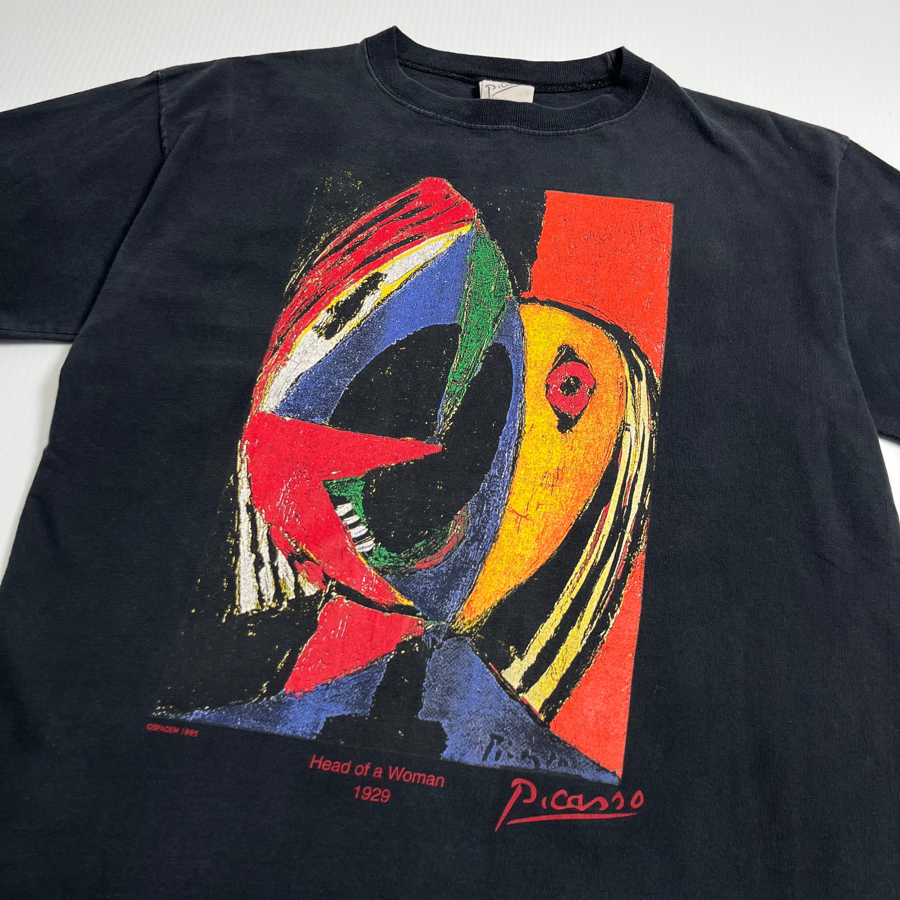 1995 Pablo Picasso Head Of A Woman Tee M