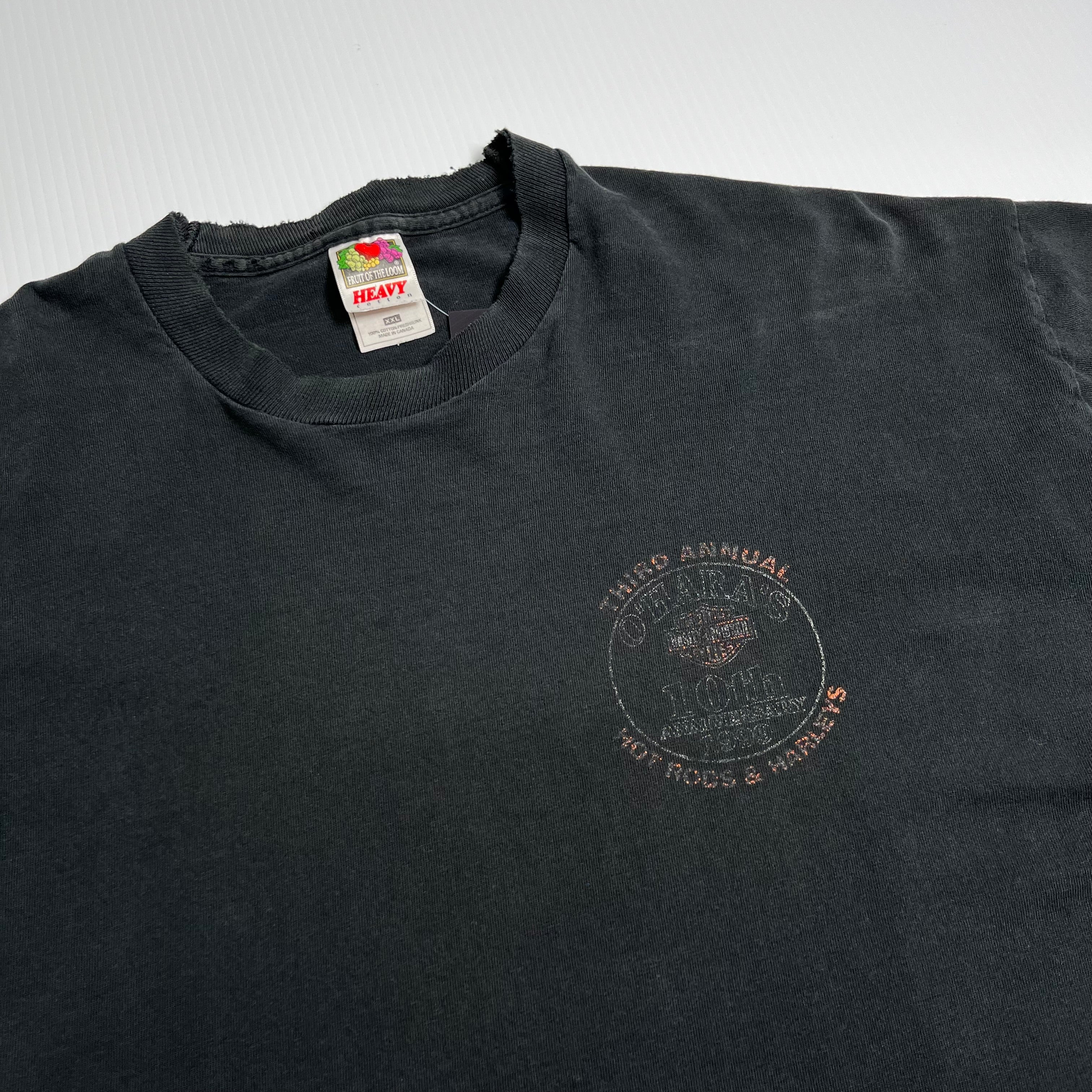 1999 Hot Rods & Harleys Faded Graphic Tee XXL