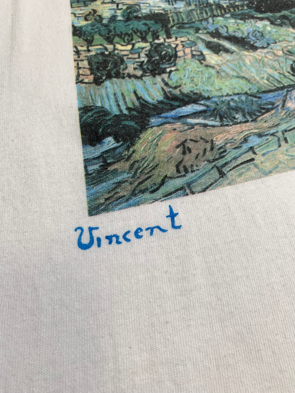 Vintage Van Gogh Art Graphic Tee XL