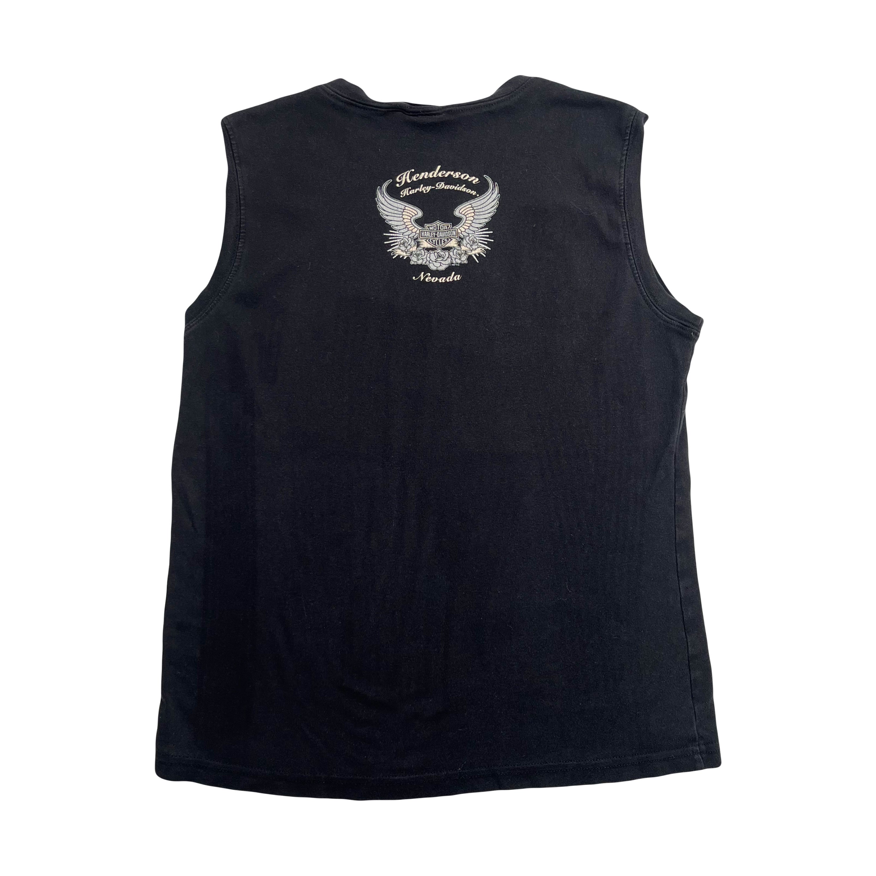 Vintage Harley Davidson Nevada Tank Women's XL