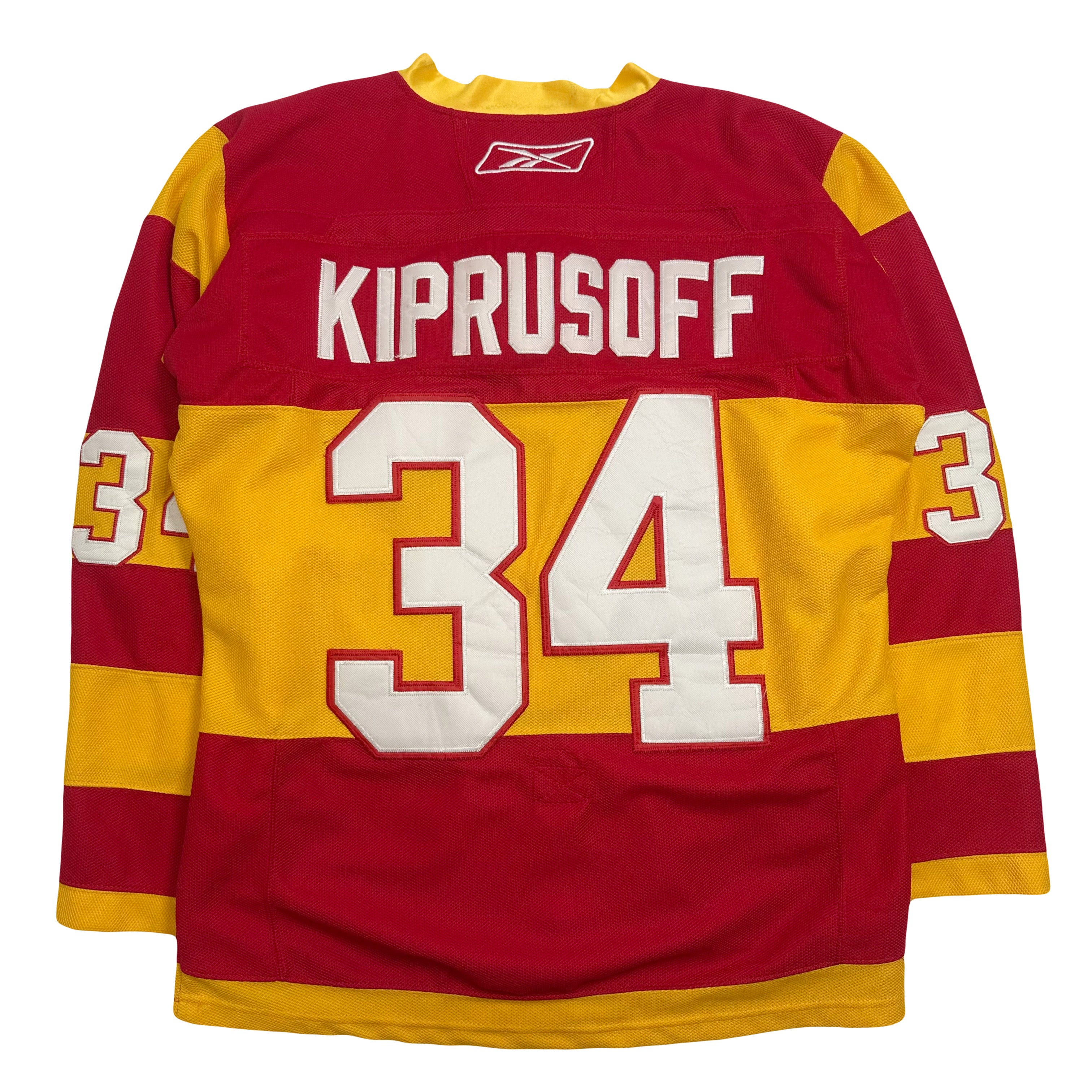 Reebok Calgary Flames Heritage Classic NHL Kiprusoff #34 Jersey 48