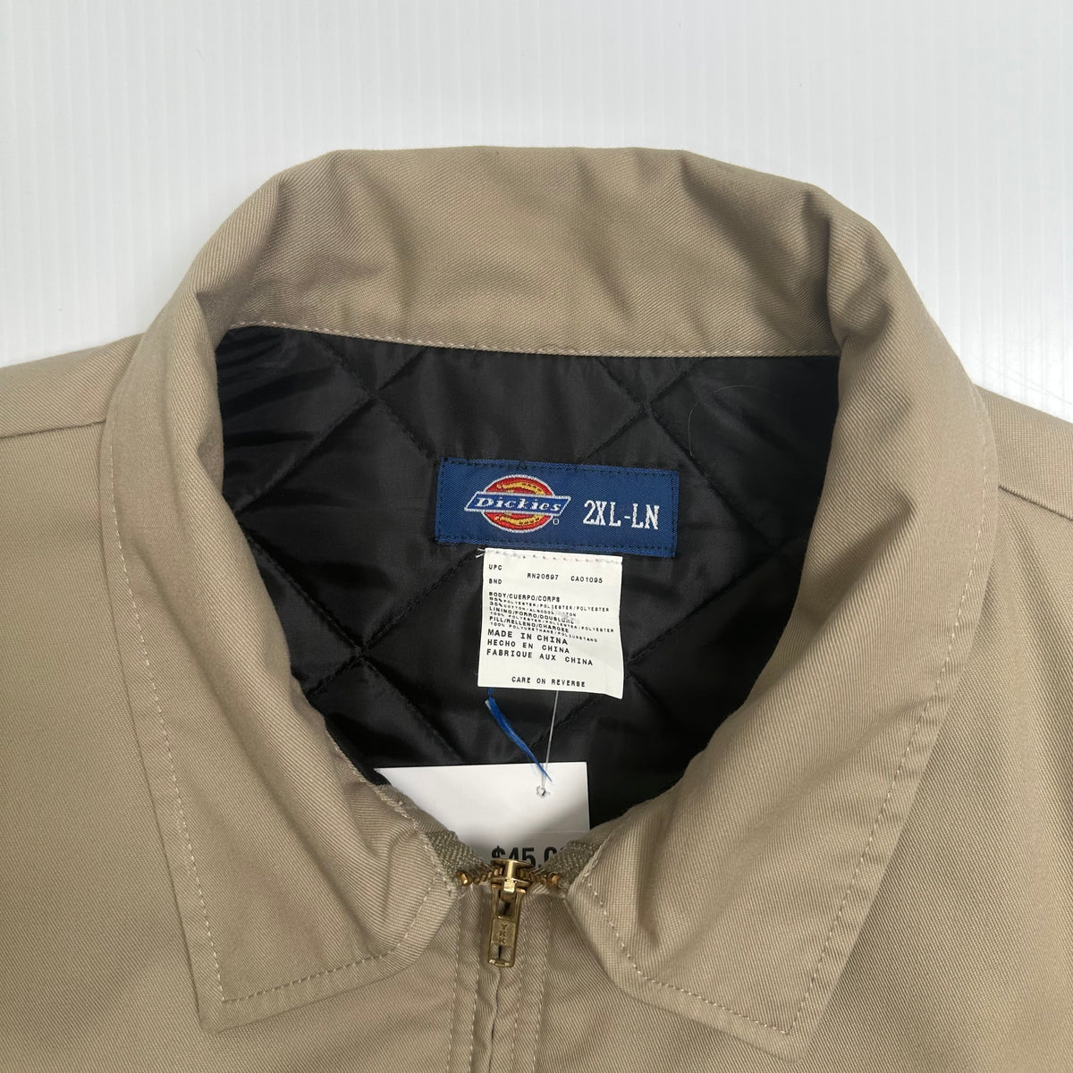 Dickies Full Zip Quilted Work Jacket XXL