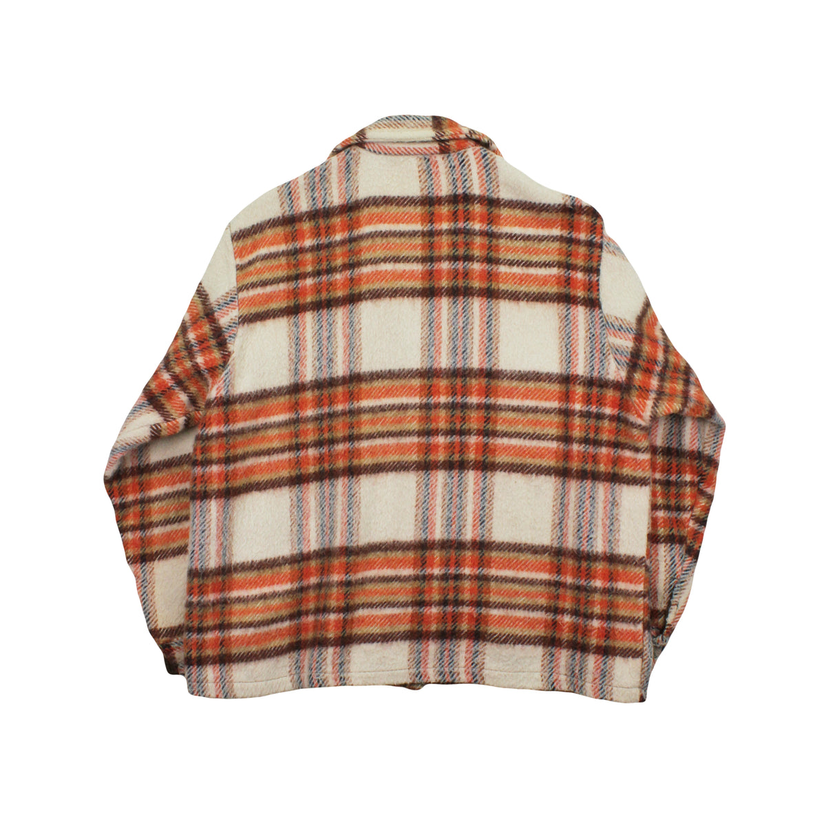 Vintage Wool Blend Button Up Shirt XL